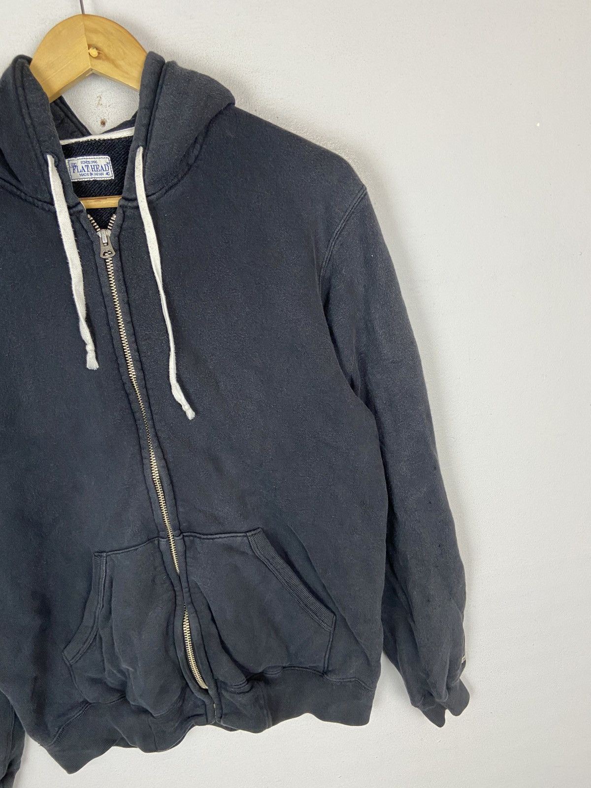 The Flat Head NAVY FLATHEAD SWEATER HOODIE Size US M / EU 48-50 / 2 - 3 Thumbnail