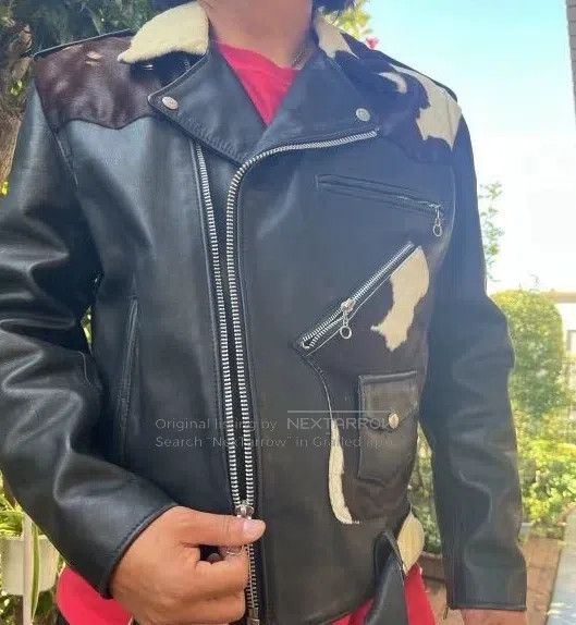 Schott Schott Cow spliced leather jacket Size US L / EU 52-54 / 3 - 7 Thumbnail
