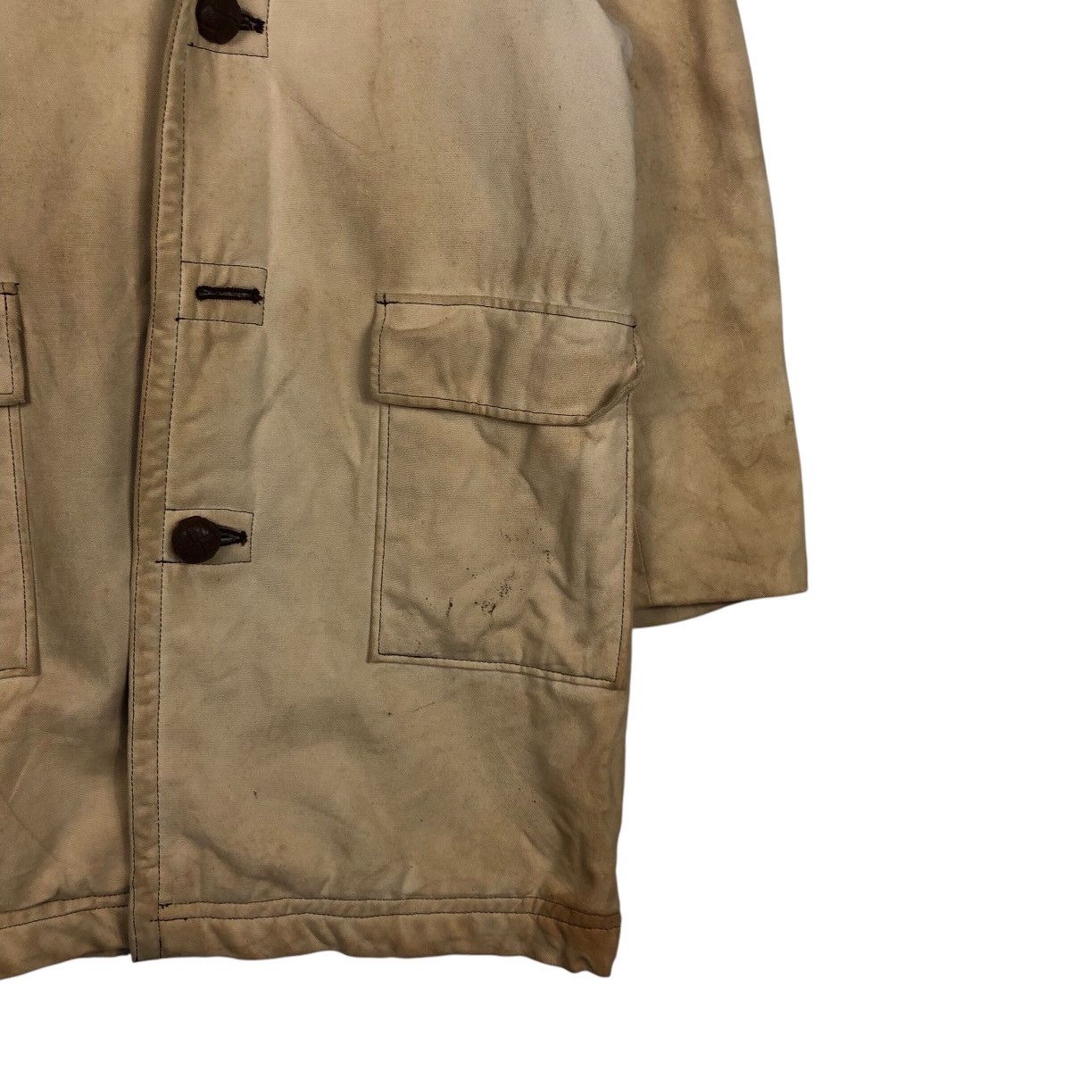 Vintage 📌Vintage Chore Work Jacket Blanket Campbell Made in Usa Size US M / EU 48-50 / 2 - 7 Thumbnail