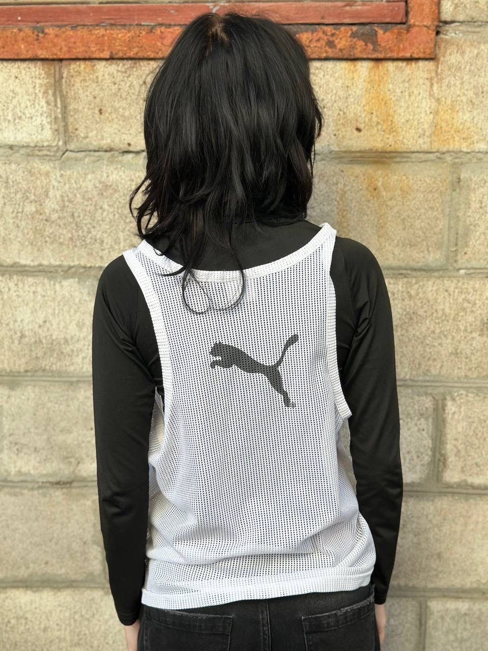 Puma VTG Puma Tank Top Sleeves Avantgarde Y2K Size S 00s USA Hype Size US S / EU 44-46 / 1 - 2 Thumbnail