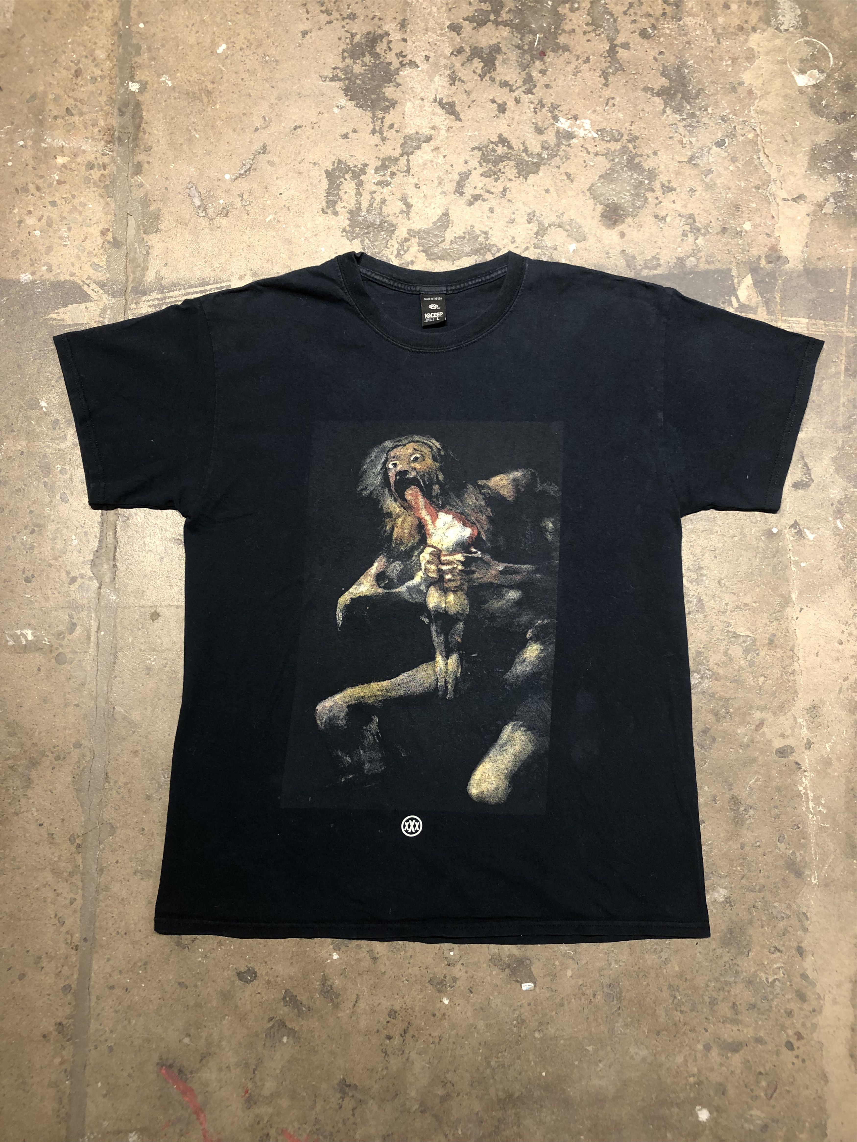 10 Deep 10 Deep "Saturn Devouring His Son" Tshirt Size US L / EU 52-54 / 3 - 1 Thumbnail