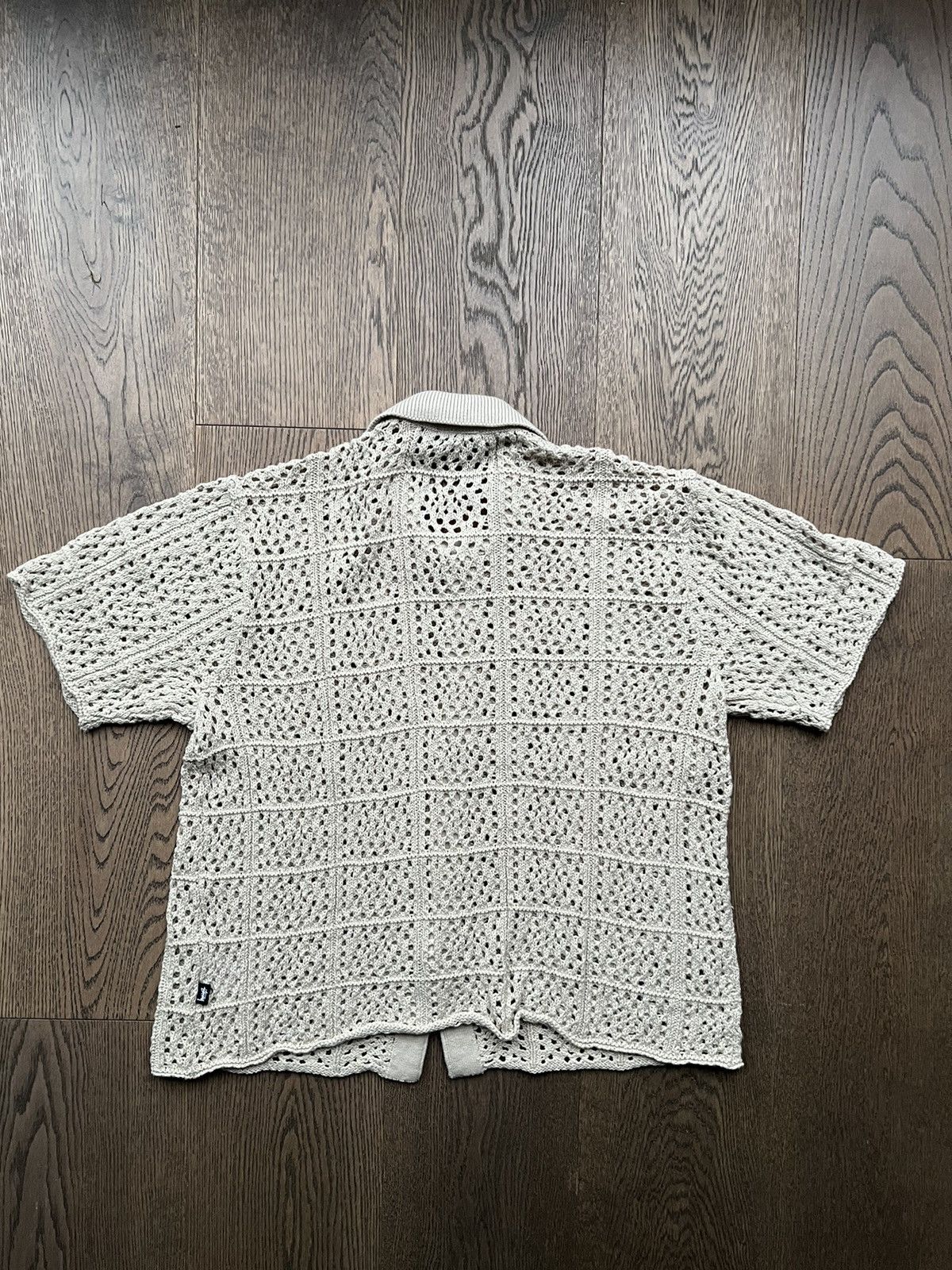 Stussy Stussy SS22 Crochet Shirt | Grailed