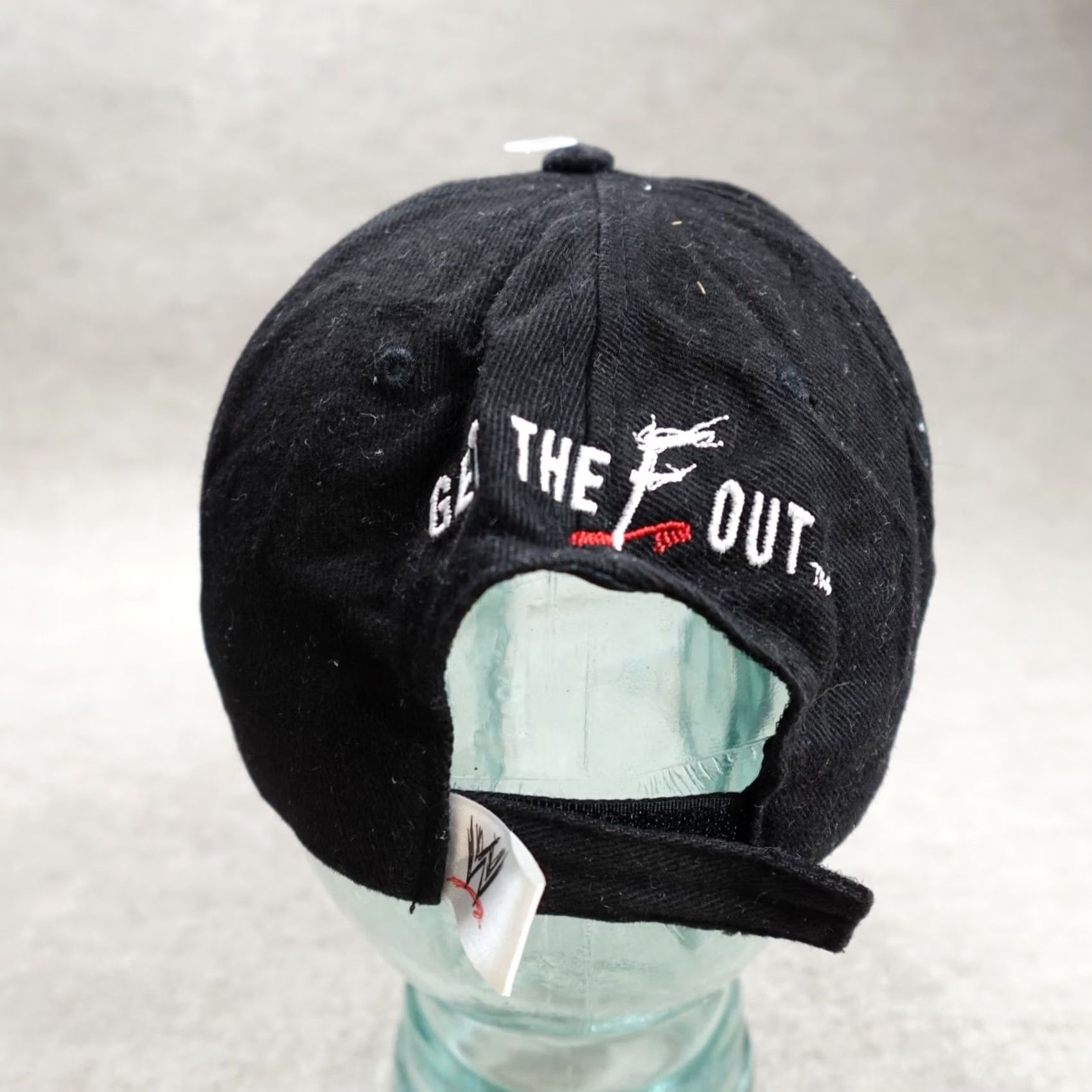 Vintage World Wrestling Entertainment Hat Black Dadhat Strapback 2002 WWE Men Size ONE SIZE - 3 Thumbnail
