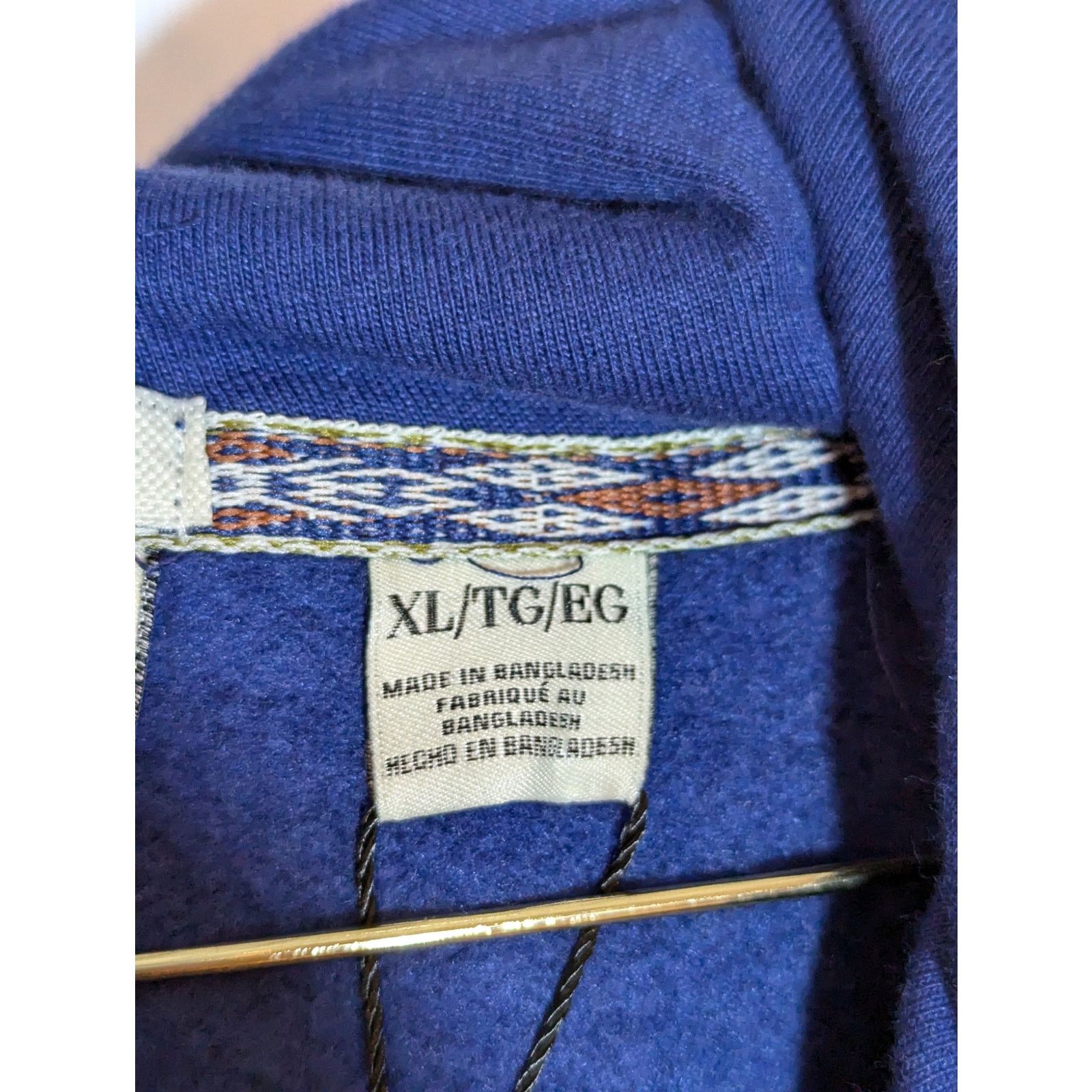 Scotch & Soda Scotch & Soda Embroidered Relaxed Fit Fleece Evening Skies Size US XL / EU 56 / 4 - 4 Thumbnail