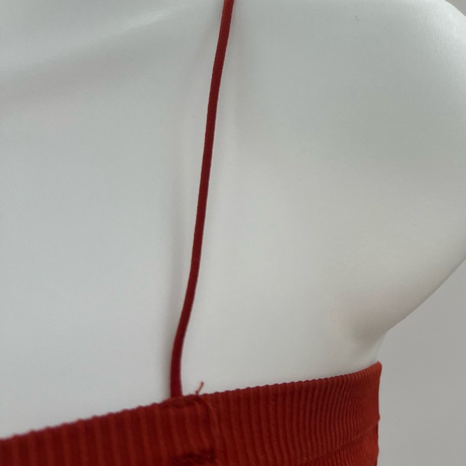 Urban Outfitters Urban Outfitters Out From Under Rust Color Ribbed Crop Cami Size S / US 4 / IT 40 - 4 Thumbnail