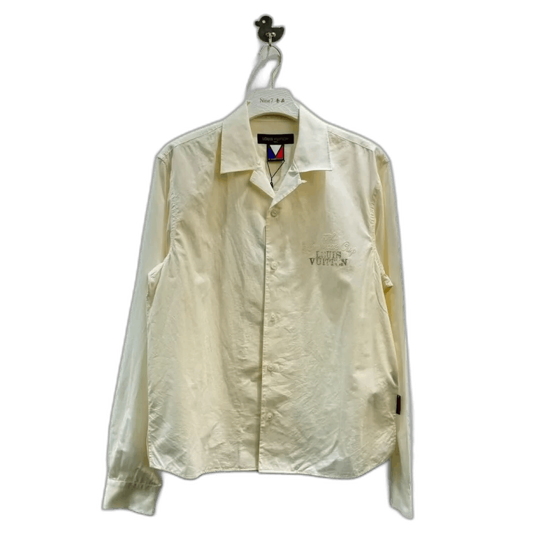 Louis Vuitton Louis Vuitton Long Sleeve Logo Shirt-yf Size US XL / EU 56 / 4 - 1 Thumbnail