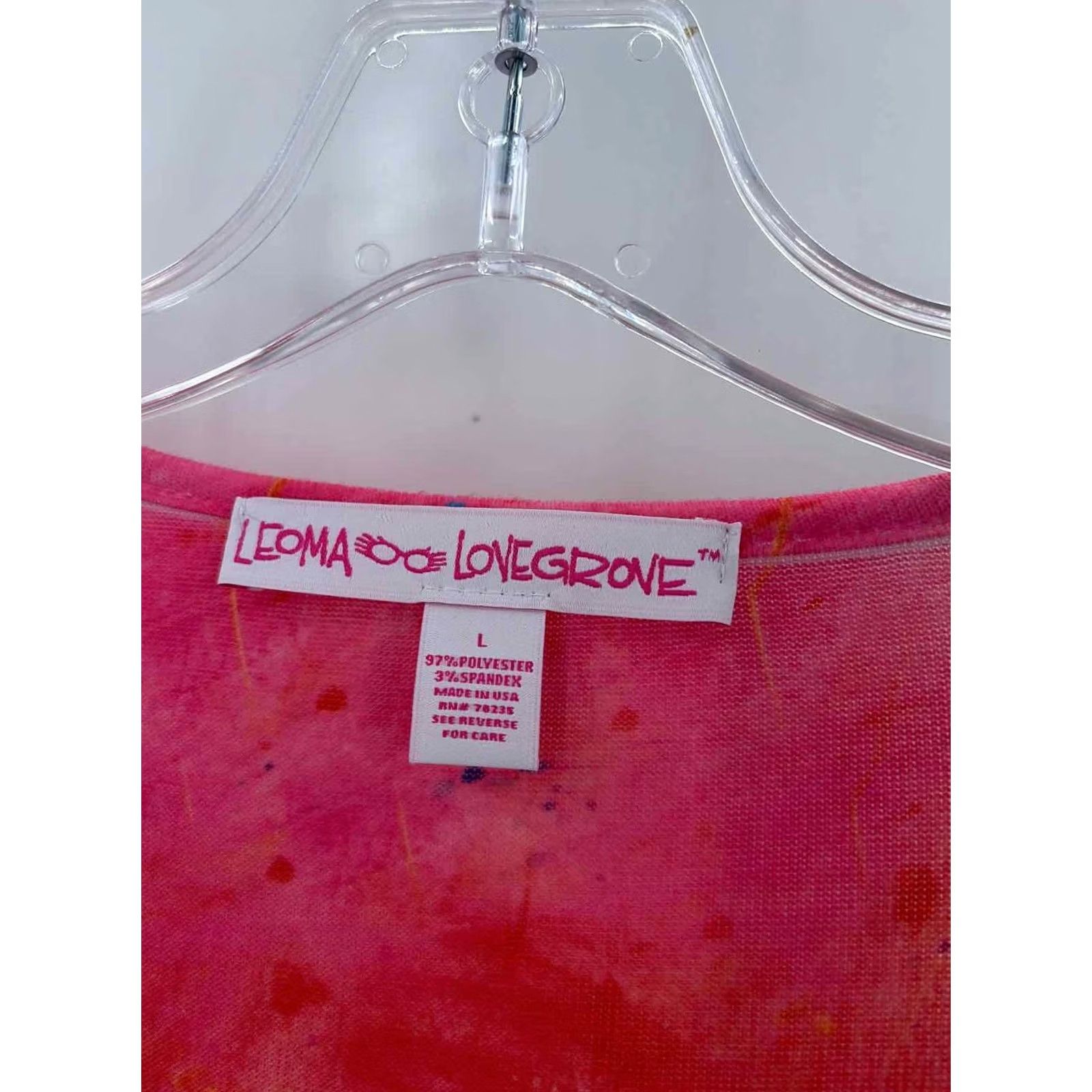 Vintage Leoma Lovegrove Orange Tank Top Large Size L / US 10 / IT 46 - 2 Thumbnail