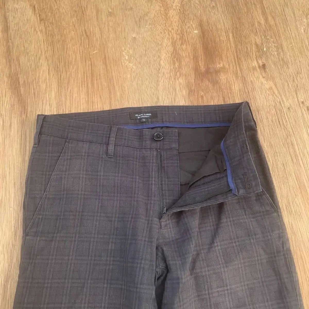 Burberry BURBERRY x BLACK LABEL TROUSERS PLAID CHECK DESIGNERS PANTS Size US 29 - 5 Thumbnail