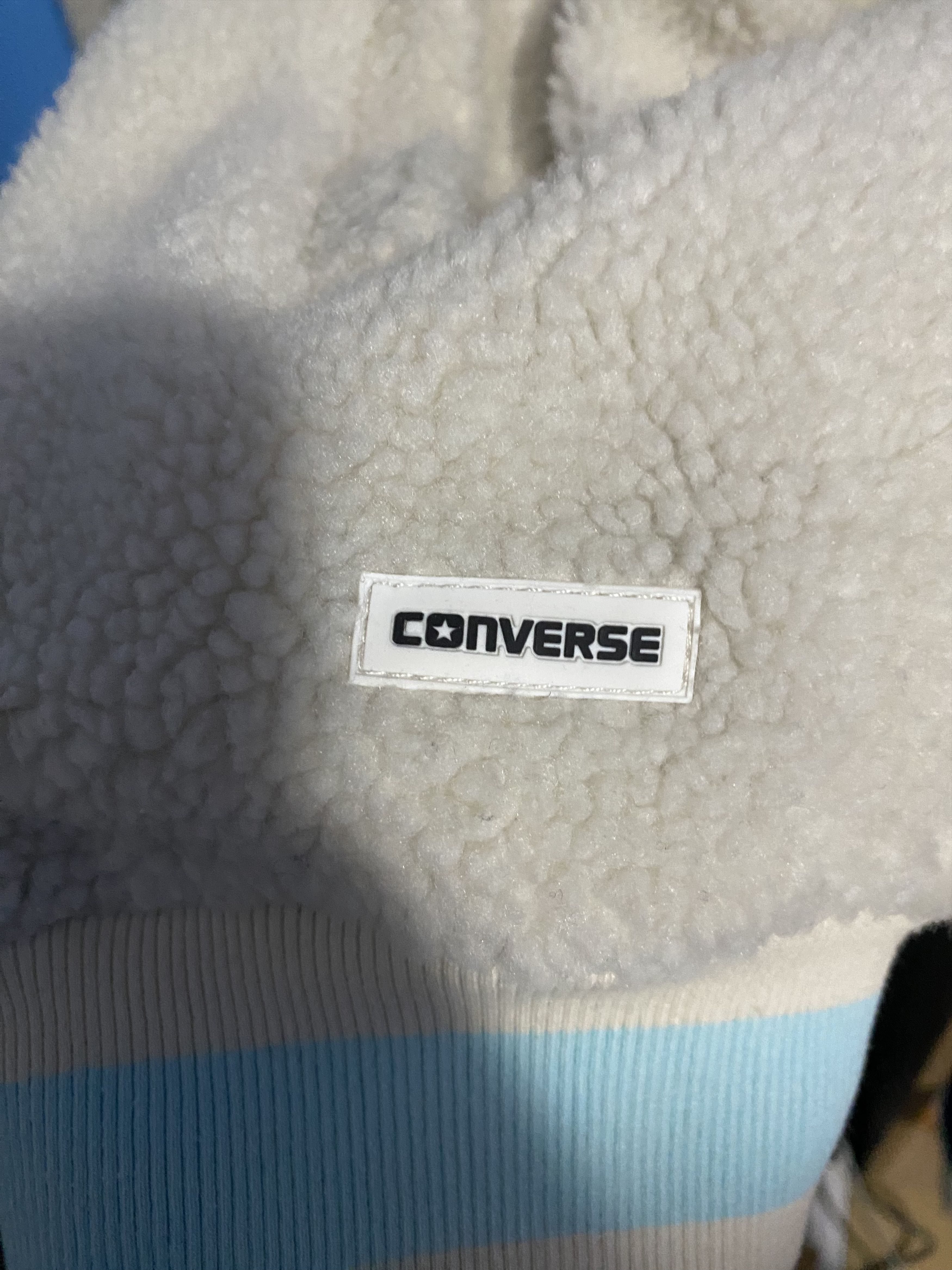 Converse × Golf le Fleur Golf Le Fleur* X Converse Sherpa Varsity Jacket Size US XL / EU 56 / 4 - 5 Thumbnail