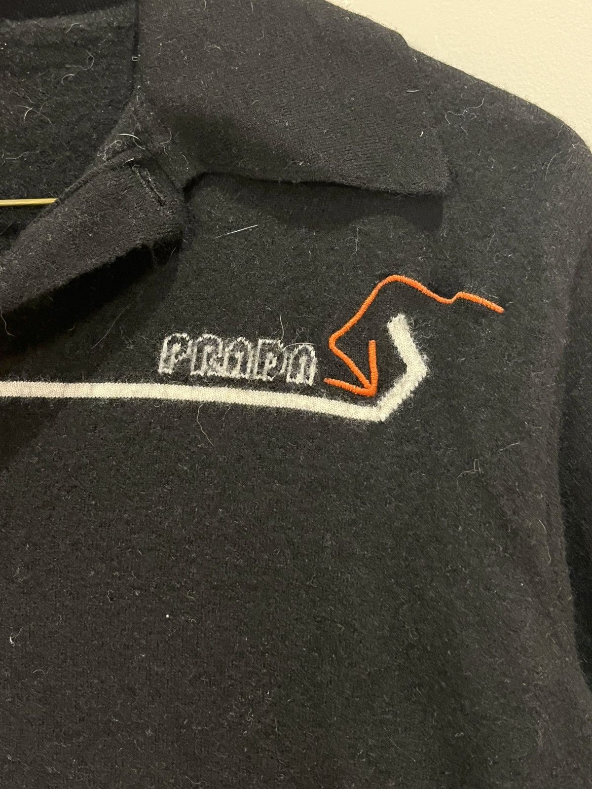 Prada Black Wool Prada polo shirt Size US S / EU 44-46 / 1 - 3 Thumbnail
