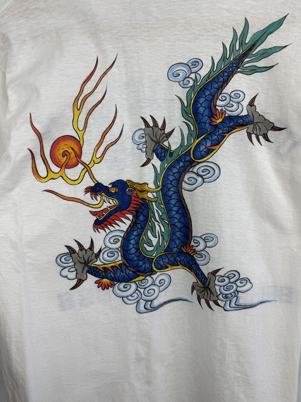Japanese Brand × Samurai Jeans 🇨🇳 Vintage 1988 Dragon Boat Race Beijing June T-Shirt Retro Size US L / EU 52-54 / 3 - 11 Thumbnail
