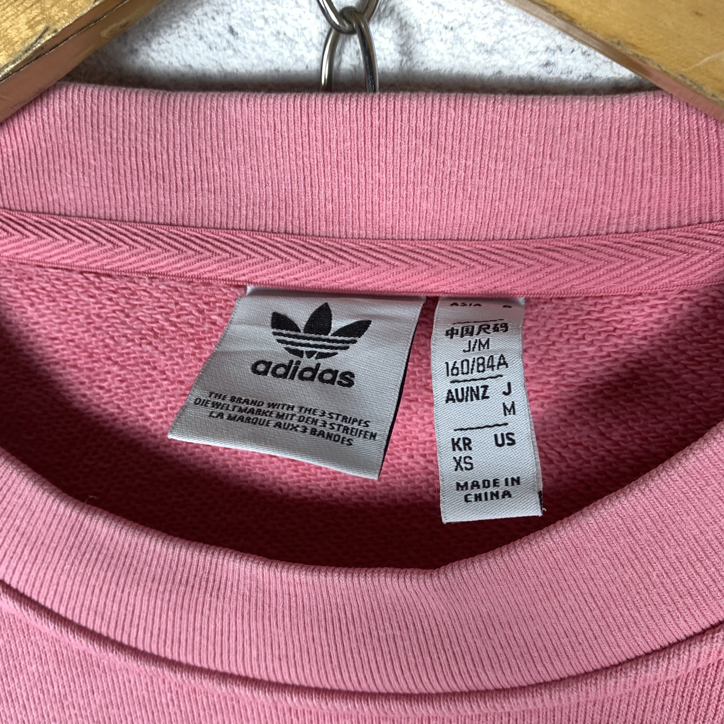 Adidas Adidas Oversized Cropped Sweatshirt Size L / US 10 / IT 46 - 4 Thumbnail