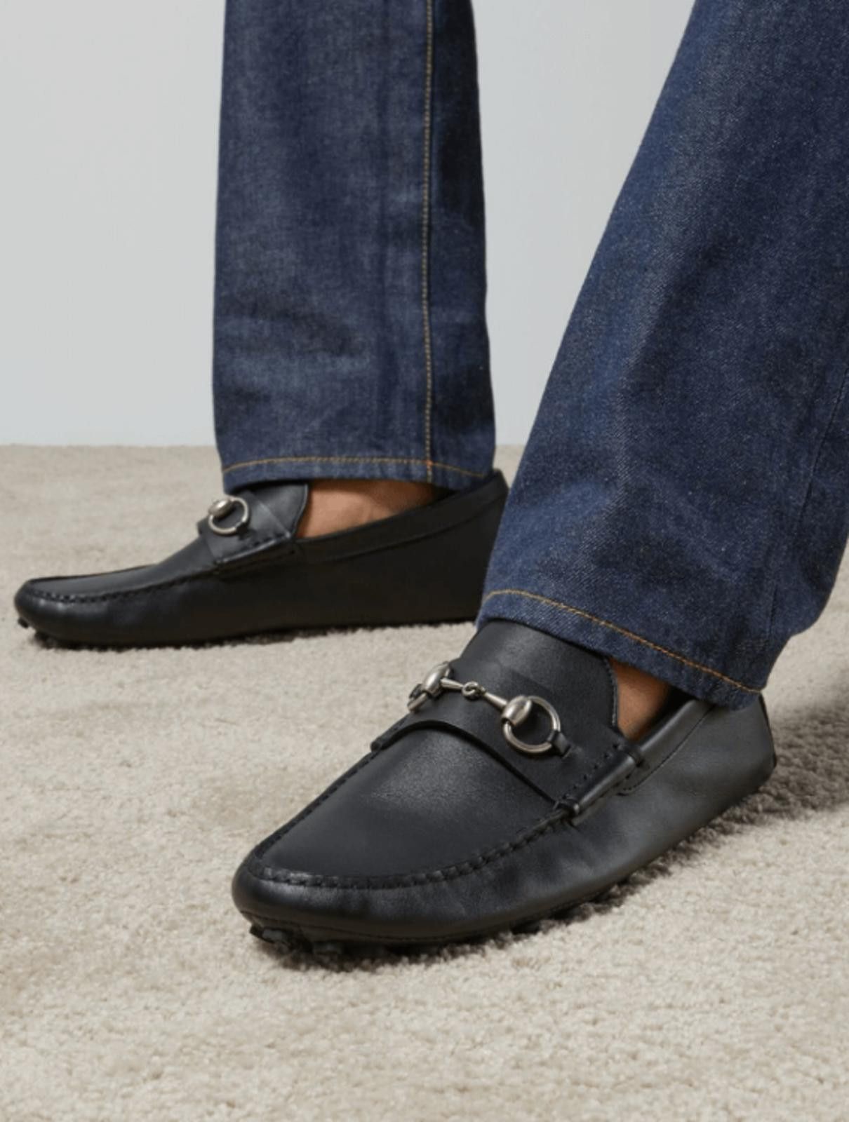 Gucci Gucci Horsebit Leather Drivers Size US 5.5 / EU 38 - 4 Thumbnail
