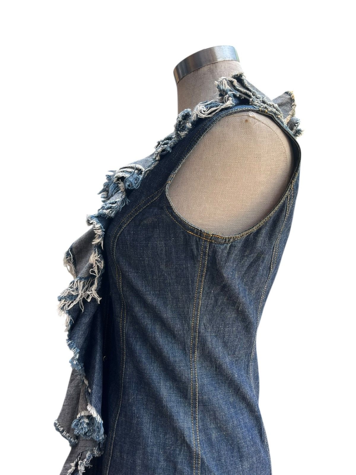 Japanese Brand Denim dress Size S / US 4 / IT 40 - 9 Thumbnail