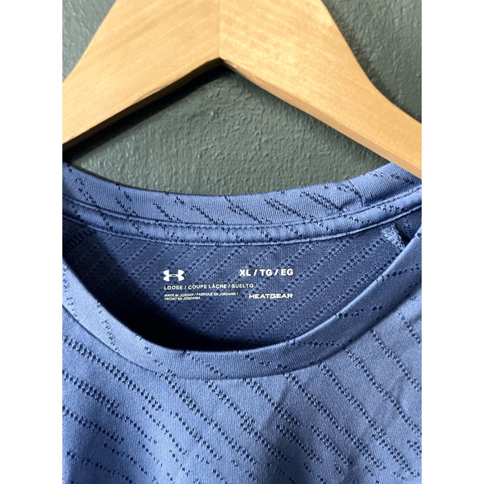 Under Armour Under Armour Mens T-Shirt Athletic Short Sleeve Breathable Size XL Blue Size US XL / EU 56 / 4 - 3 Thumbnail