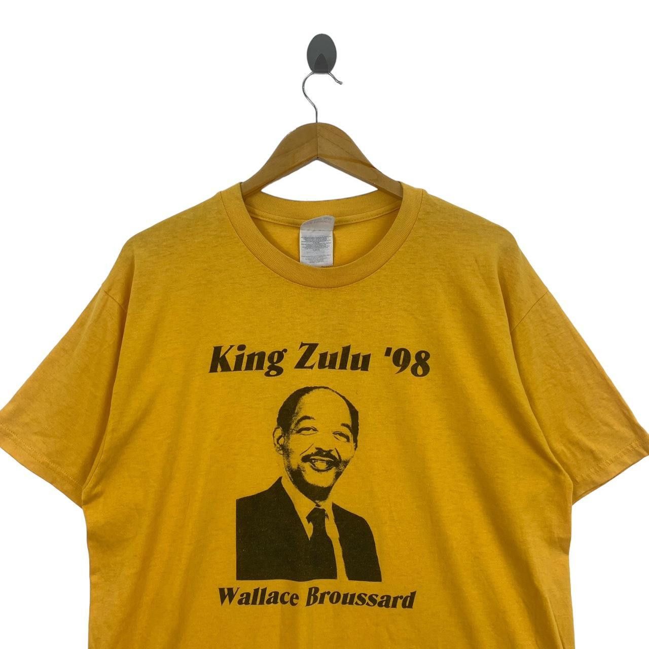 Vintage Vintage 1998 KING ZULU Wallace Broussard Tee Size US L / EU 52-54 / 3 - 2 Thumbnail