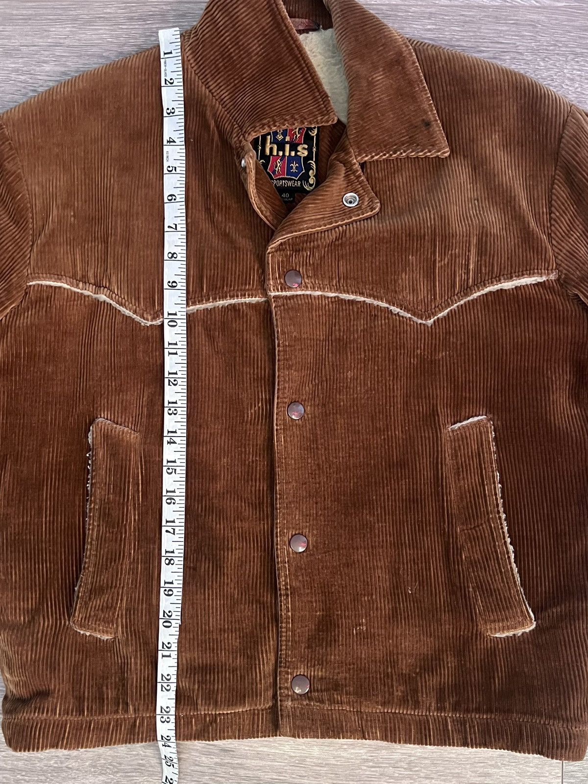 Vintage Rare 1970s Sherpa Western Trucker Jacket Size US S / EU 44-46 / 1 - 6 Thumbnail