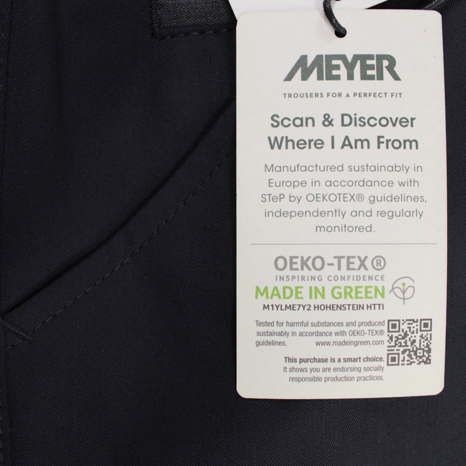 Other Meyer New with tags Dress Pants Size 34 US In Blue Size US 34 / EU 50 - 6 Thumbnail