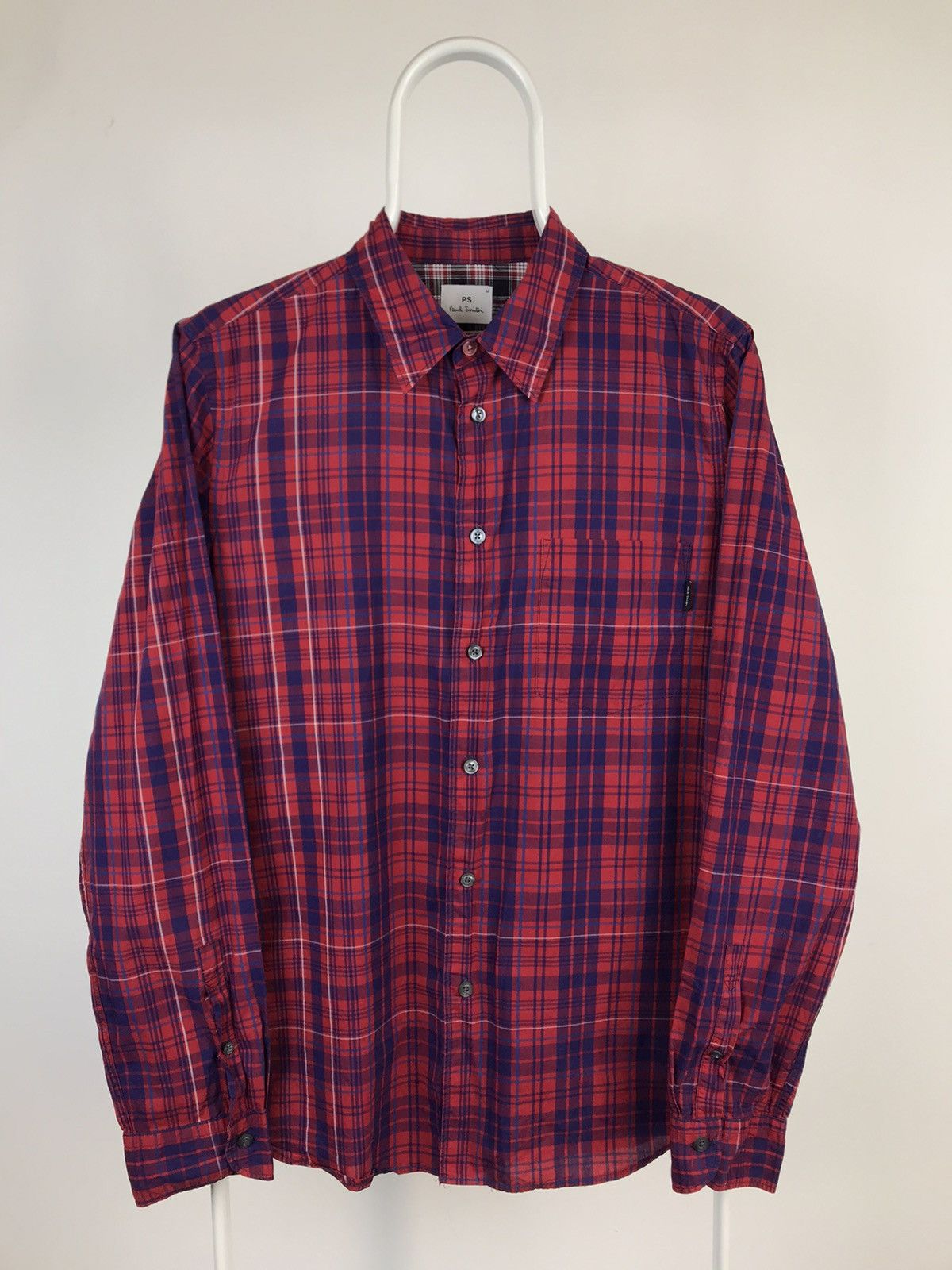 Paul Smith Paul Smith Checkered Long Sleeve Tailored Shirt Size US M / EU 48-50 / 2 - 1 Thumbnail