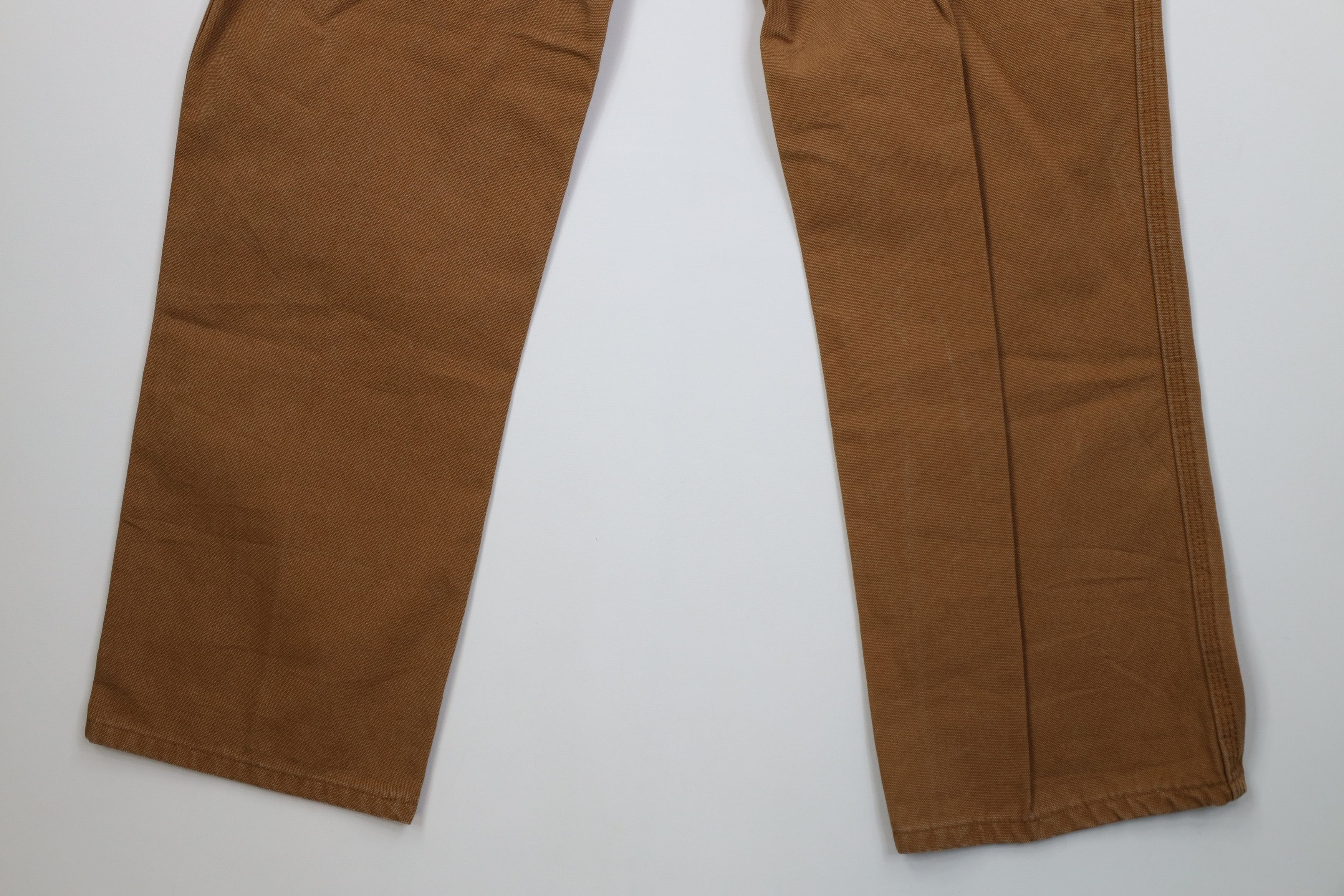 Dickies Vintage Y2K Dickies Wide Leg Canvas Dungaree Pants Brown Size US 38 / EU 54 - 11 Thumbnail
