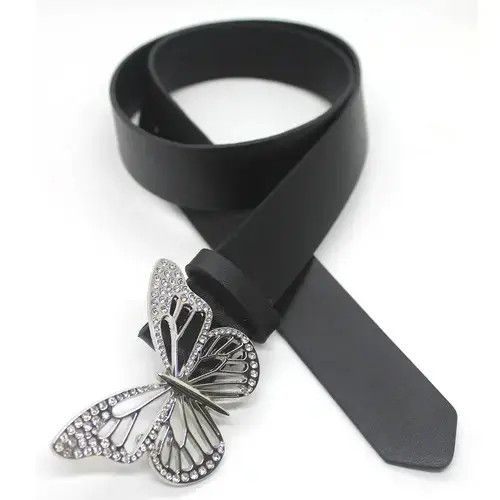 Goods Belts Y2k Diamond Butterfly Belt Size ONE SIZE - 4 Thumbnail