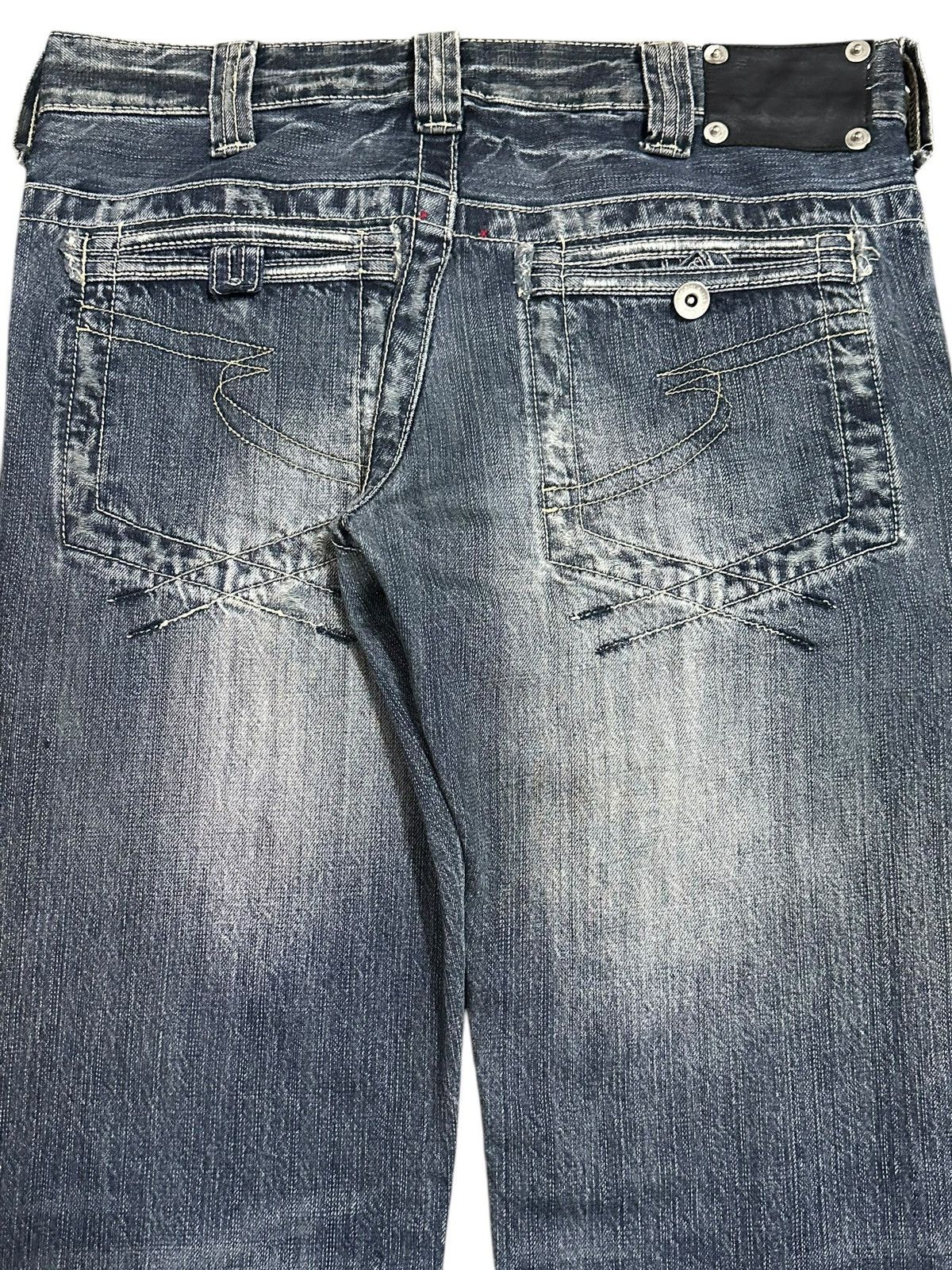 semanticdesign Vintage Japan Semantic Design Avant Garde Style Jeans Size US 32 / EU 48 - 6 Thumbnail
