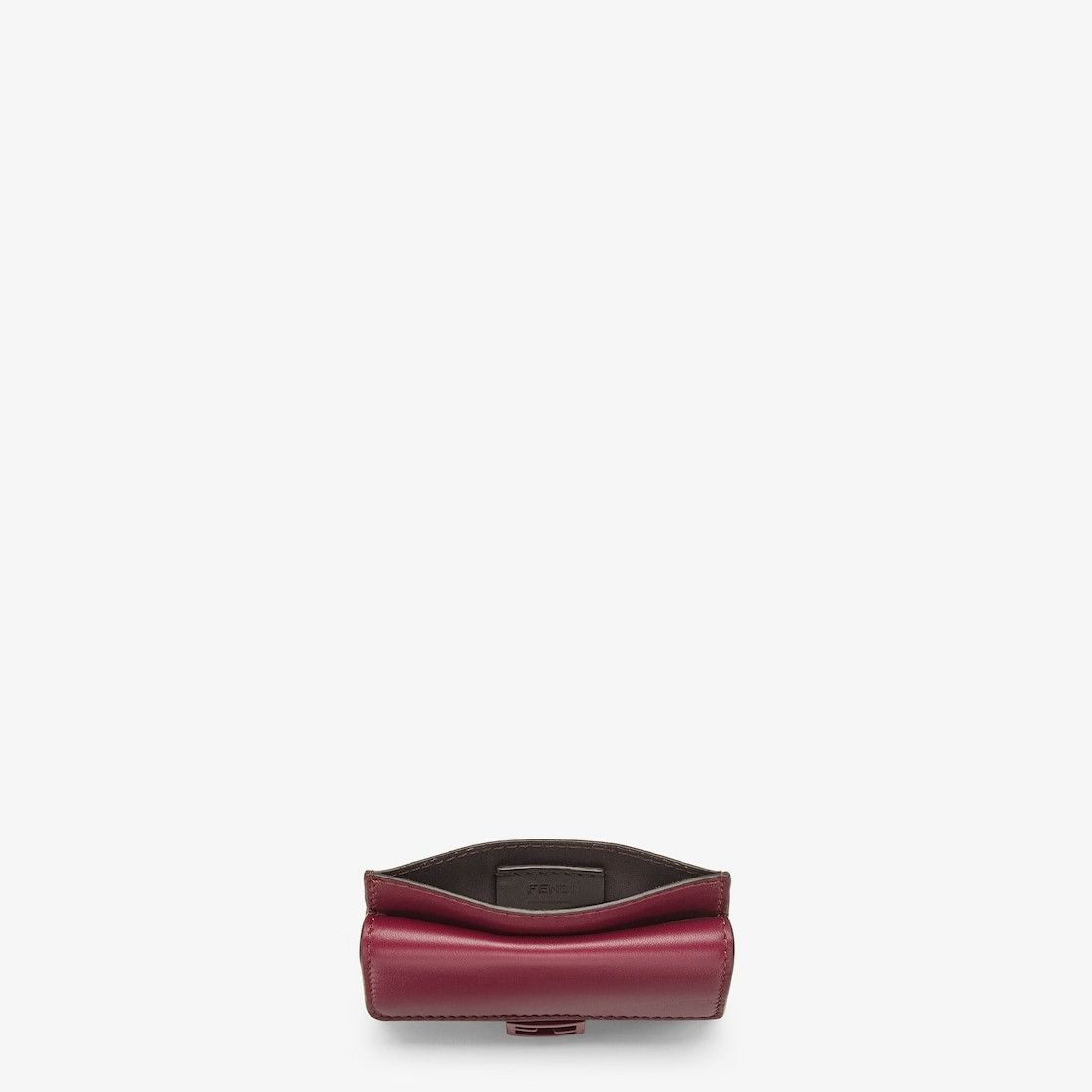 Fendi o1s1wg111224 Size: OS / Baguette Card Holder in Burgundy Size ONE SIZE - 4 Thumbnail