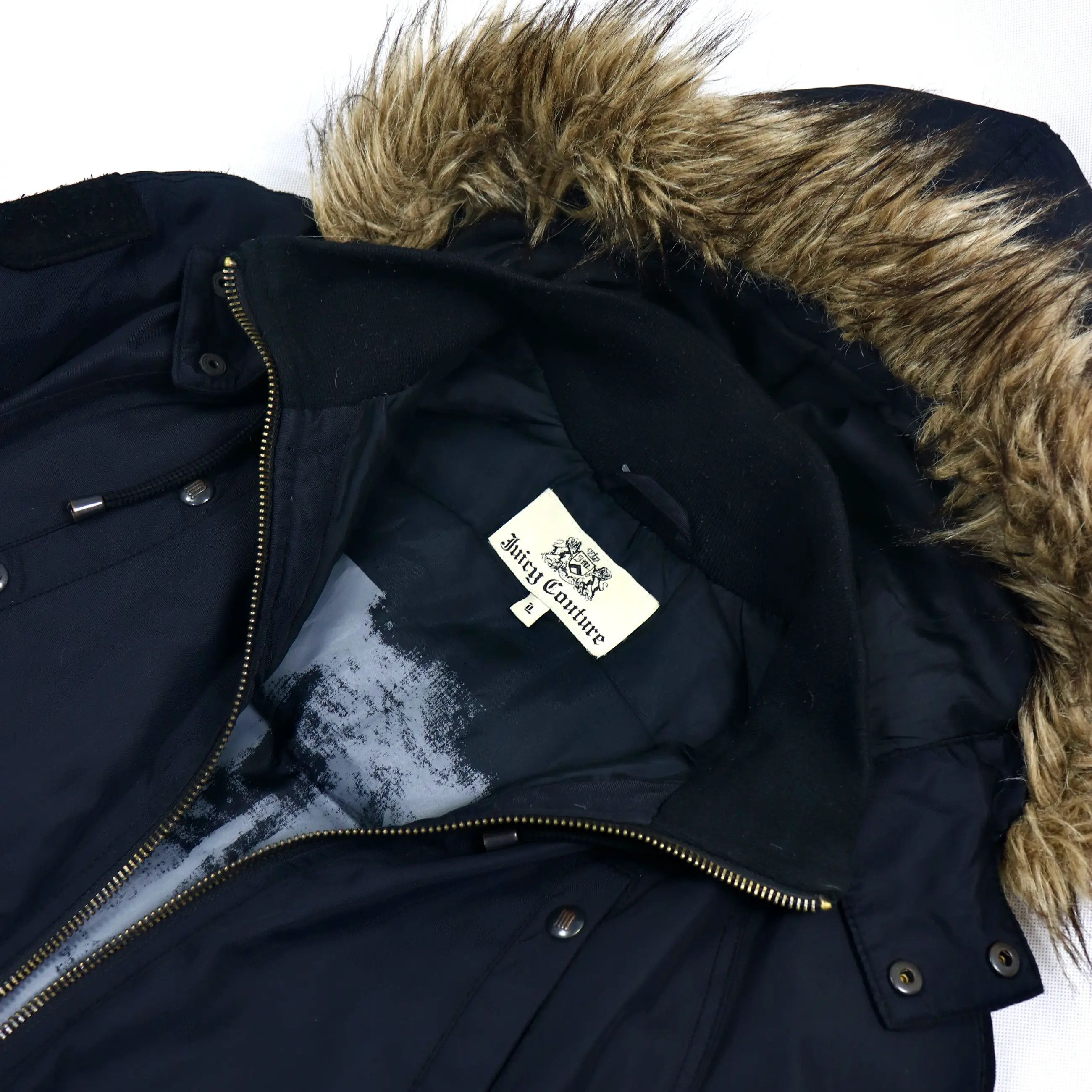 Juicy Couture Jeans Juicy Couture Heavy Insulated Classic Nylon Bomber Jacket Size US L / EU 52-54 / 3 - 8 Thumbnail