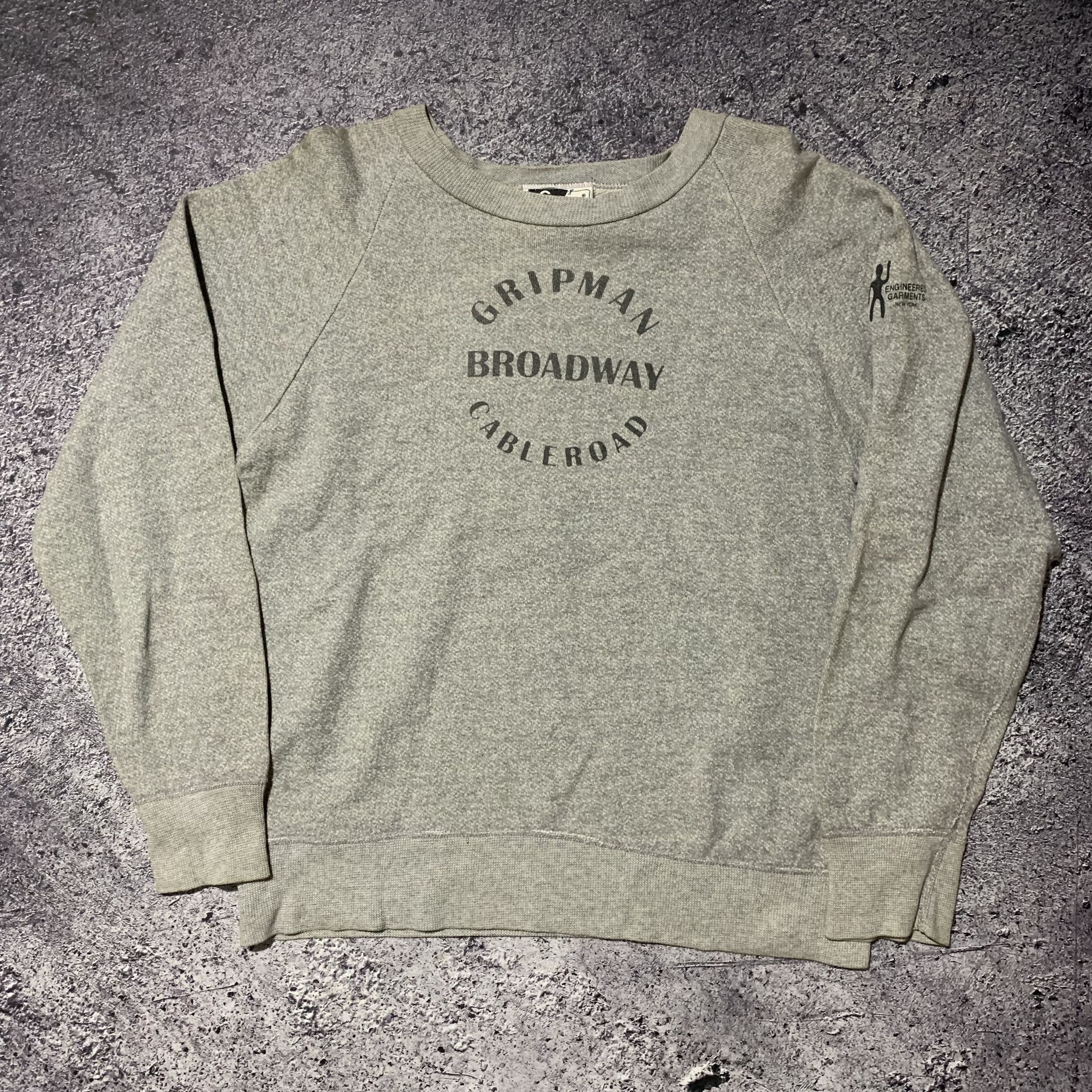 2000s Enginereed Garments Graphic Logo Sweatshirt Crewneck