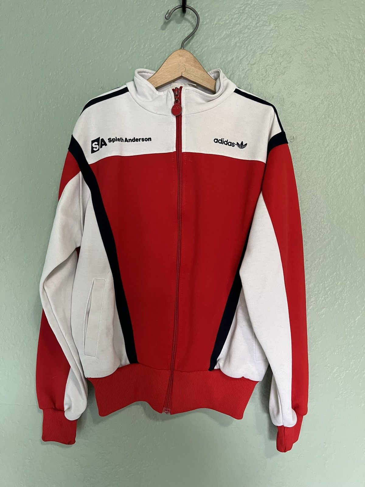 Adidas × Vintage Vintage 80s Adidas Track Jacket Size US XS / EU 42 / 0 - 2 Thumbnail