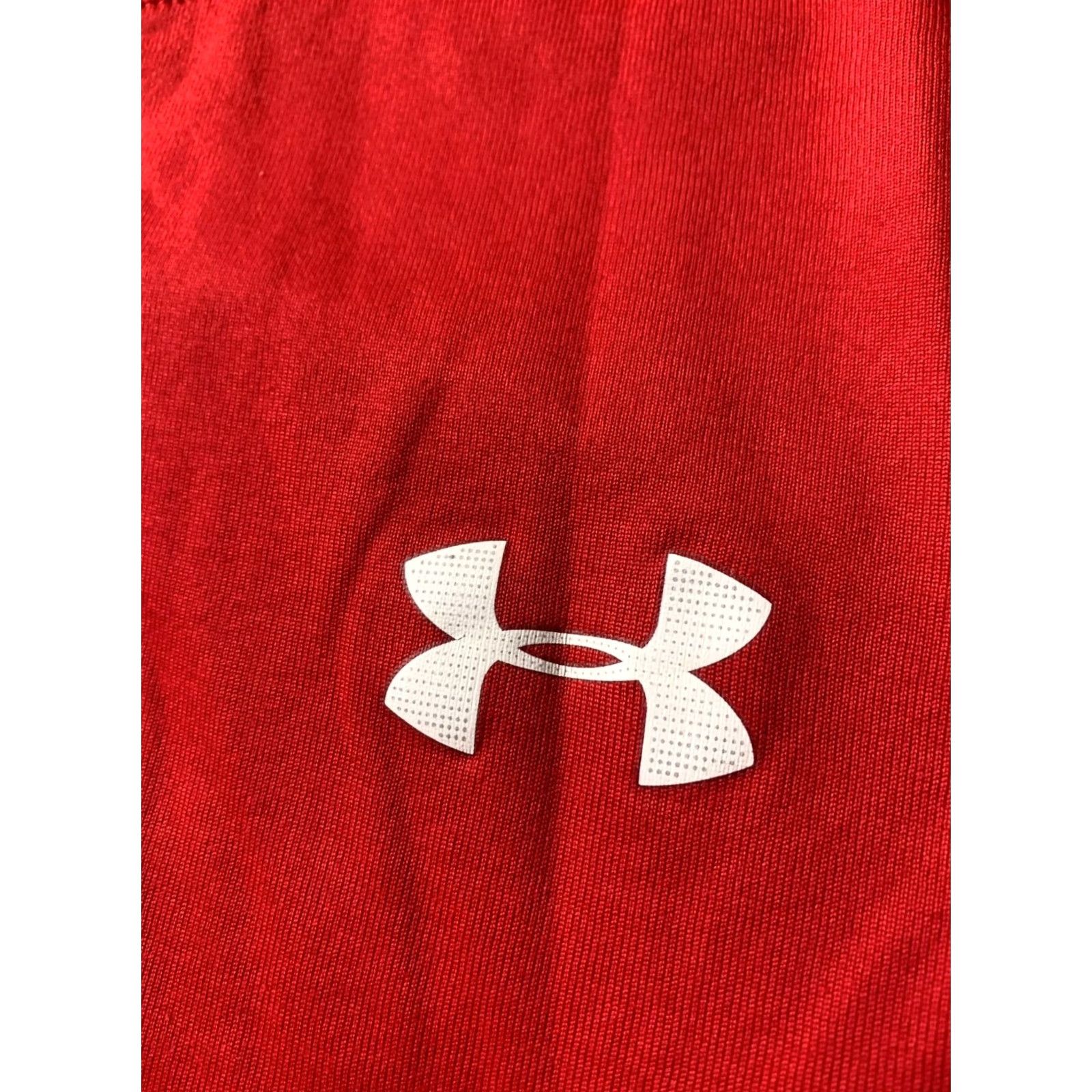 Under Armour Under Armour Mens Training Compression HeatGear Shirt Jersey M Red Jersey Shirt Mens Size US M / EU 48-50 / 2 - 3 Thumbnail
