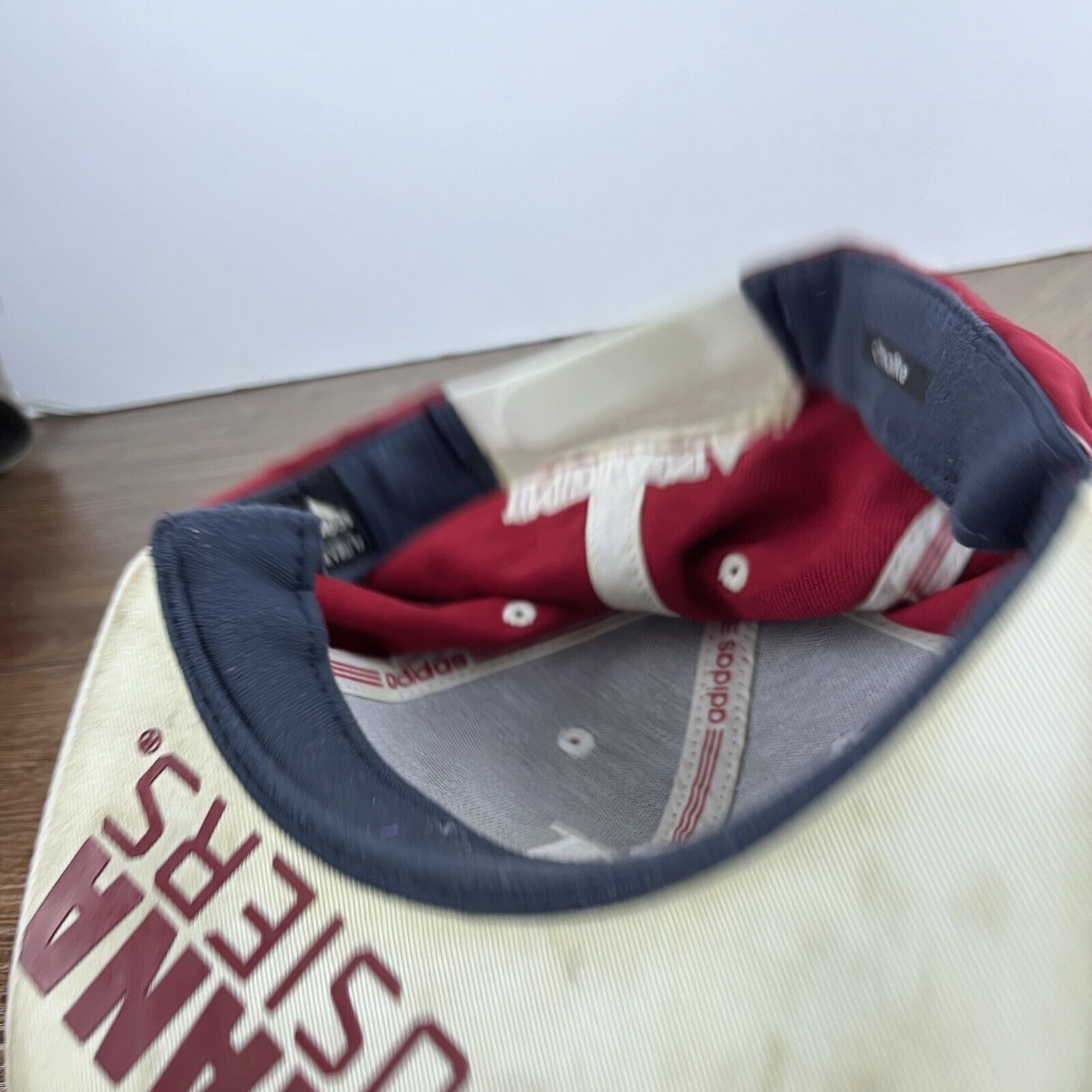 Adidas Indiana Hoosiers Adidas Hat Snapback Red Hat Adjustable Adul Size ONE SIZE - 14 Thumbnail