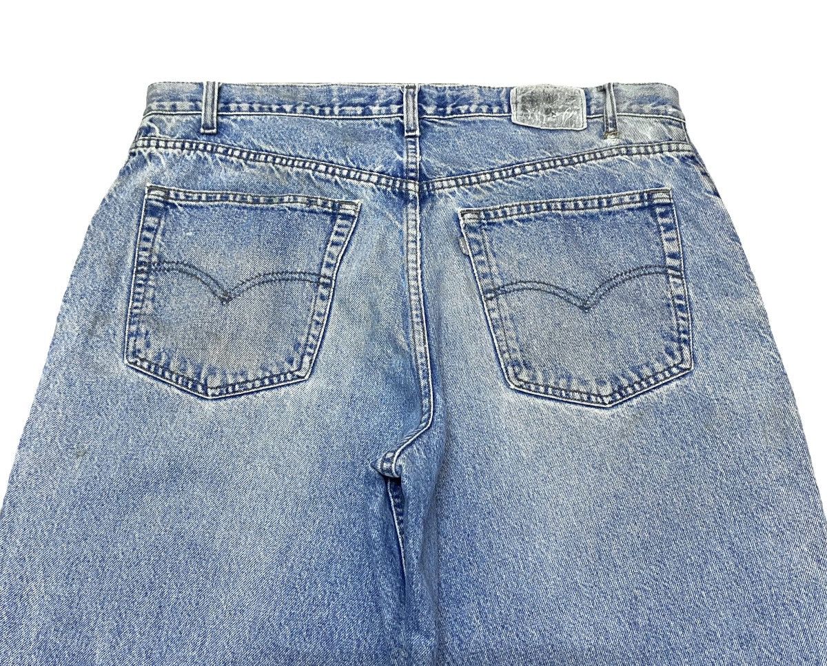Levi's Very Rare Design Vintage Levis SilverTab Baggy Jeans 2000s Size US 38 / EU 54 - 4 Thumbnail