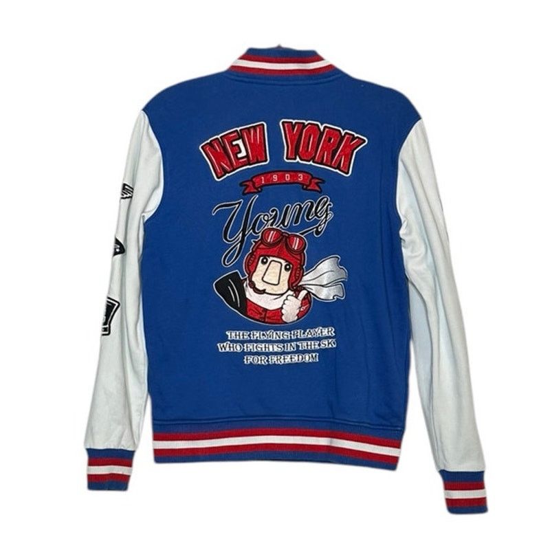 MLB MLB New York Yankees blue white varsity jacket size Small Size US S / EU 44-46 / 1 - 10 Thumbnail