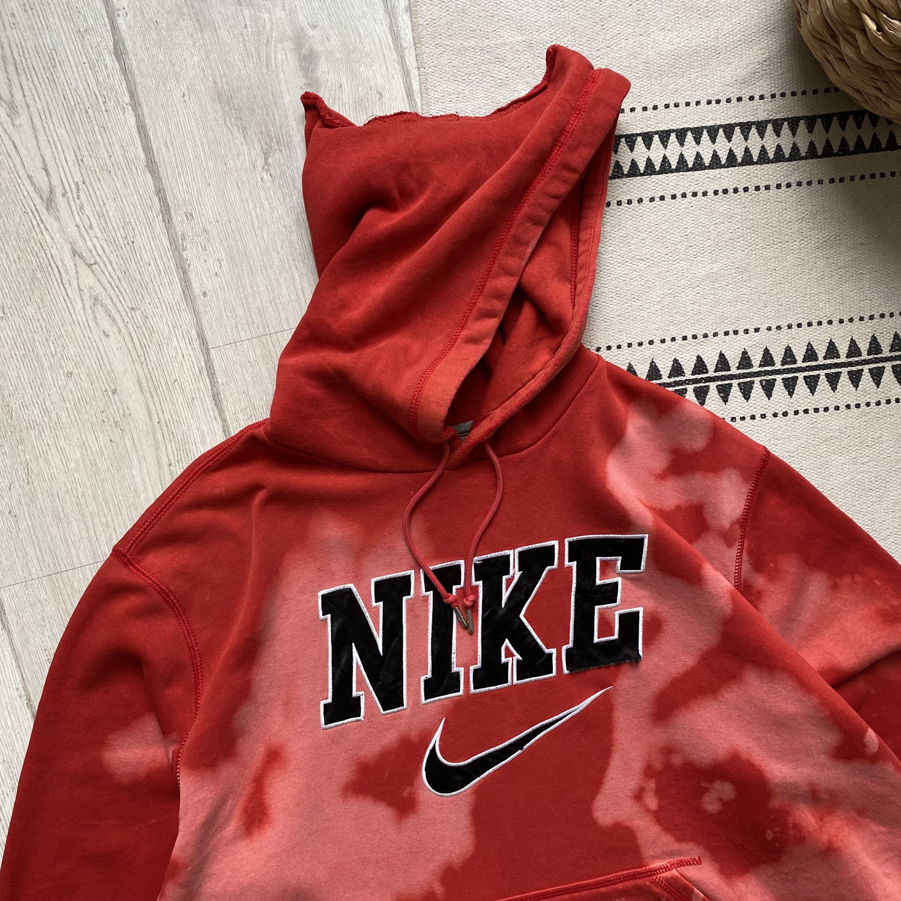 Nike Vintage Nike Custom Hoodie Tie-Dye Japan Style Y2k Size US XL / EU 56 / 4 - 2 Thumbnail