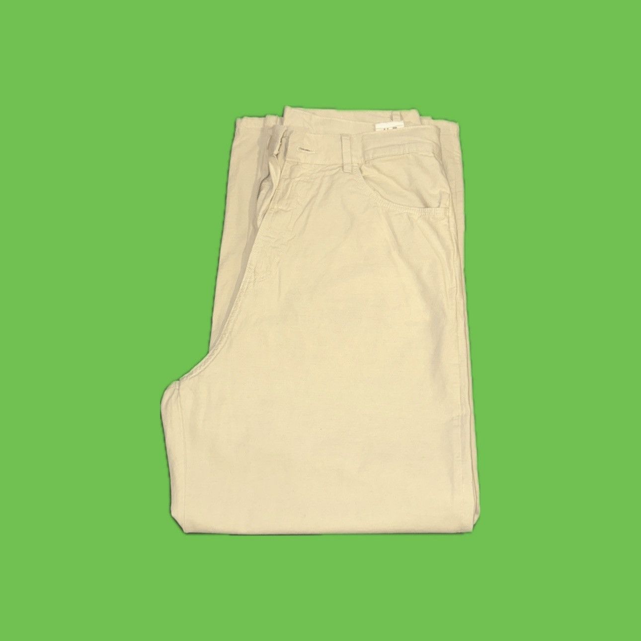 Zara Zara Wide Leg Trouser Off White Size US 42 / EU 58 - 2 Thumbnail