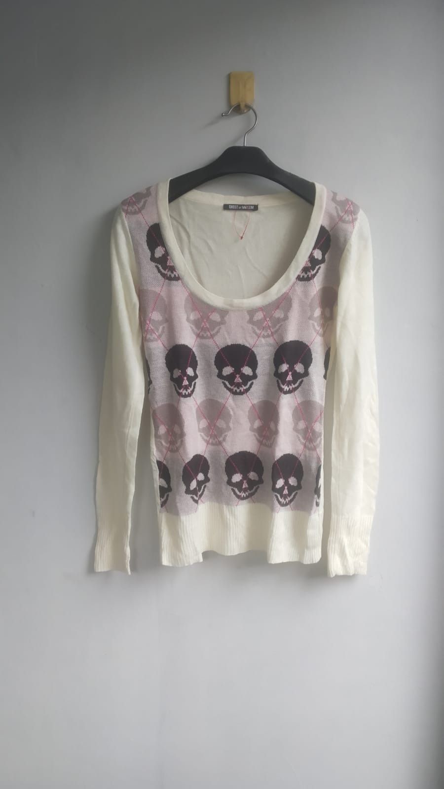 Japanese Brand Ghost of harlem knit longsleeve sweater Size M / US 6-8 / IT 42-44 - 1 Thumbnail