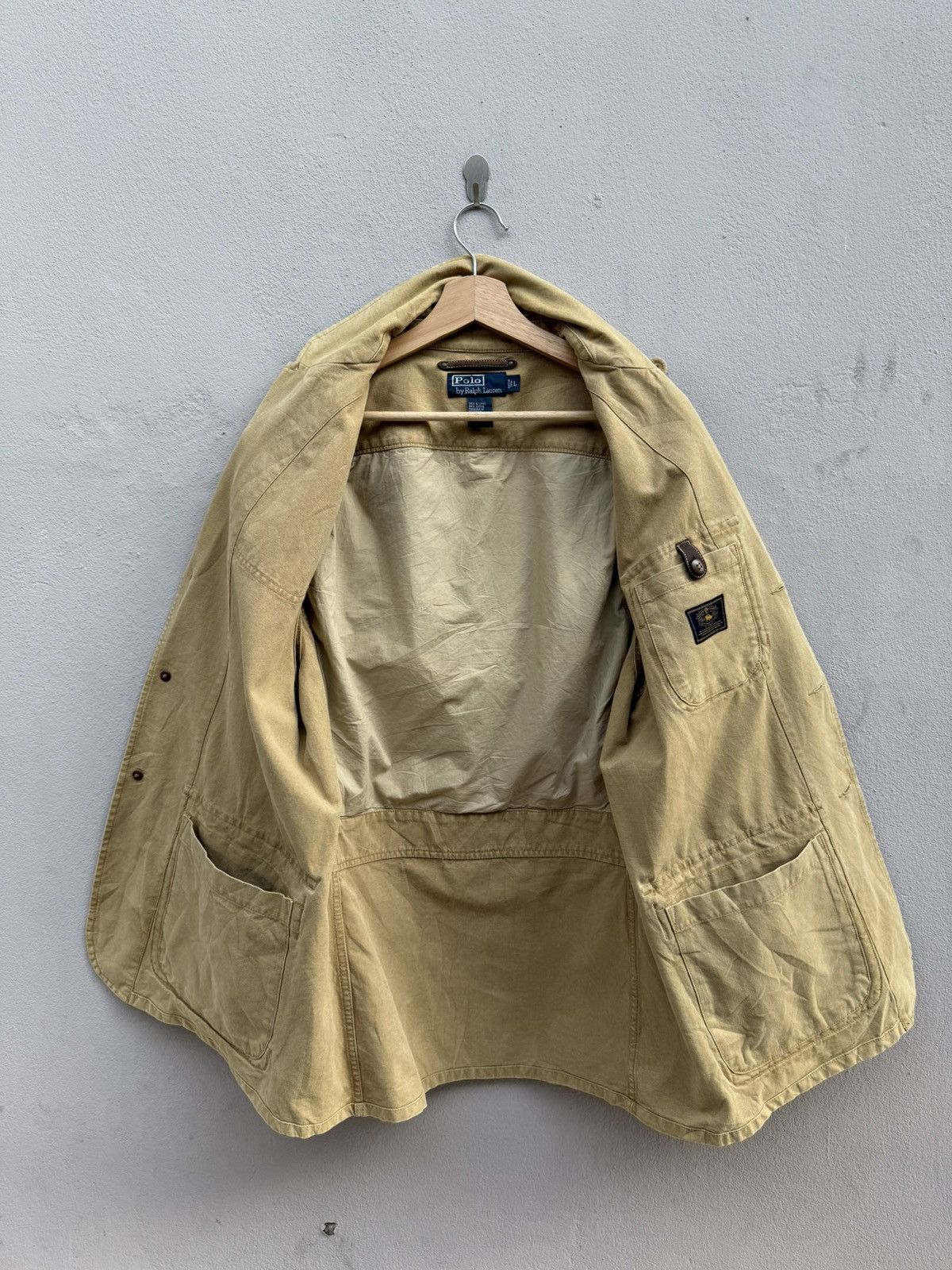 Polo Ralph Lauren 90’s POLO Ralph Lauren Sportman Hunting 3D Pocket Jacket Size US L / EU 52-54 / 3 - 24 Thumbnail