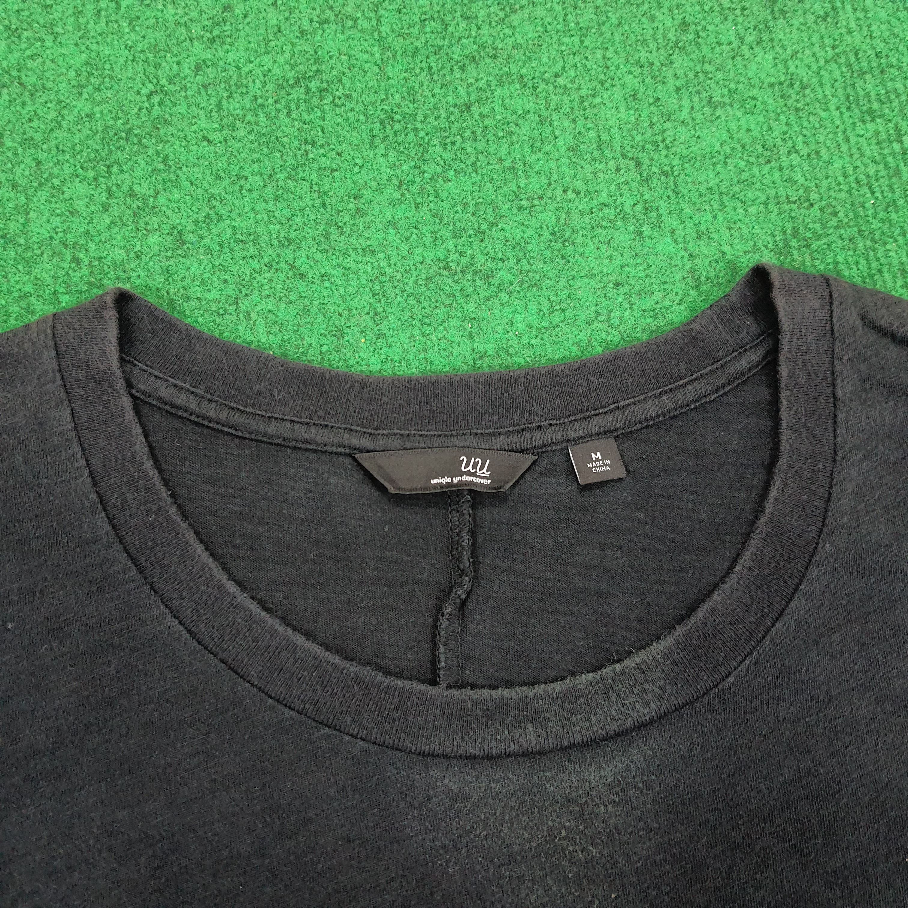 Japanese Brand × Undercover Vintage UU Uniqlo Undercover 3 Quater Sleeve T-shirt Size US M / EU 48-50 / 2 - 4 Thumbnail
