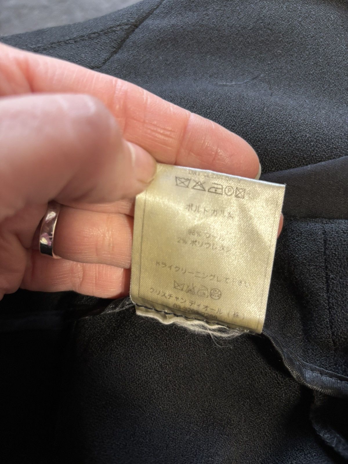 Dior CHRISTIAN DIOR Suit Bar jacket and pants Size S / US 4 / IT 40 - 12 Thumbnail
