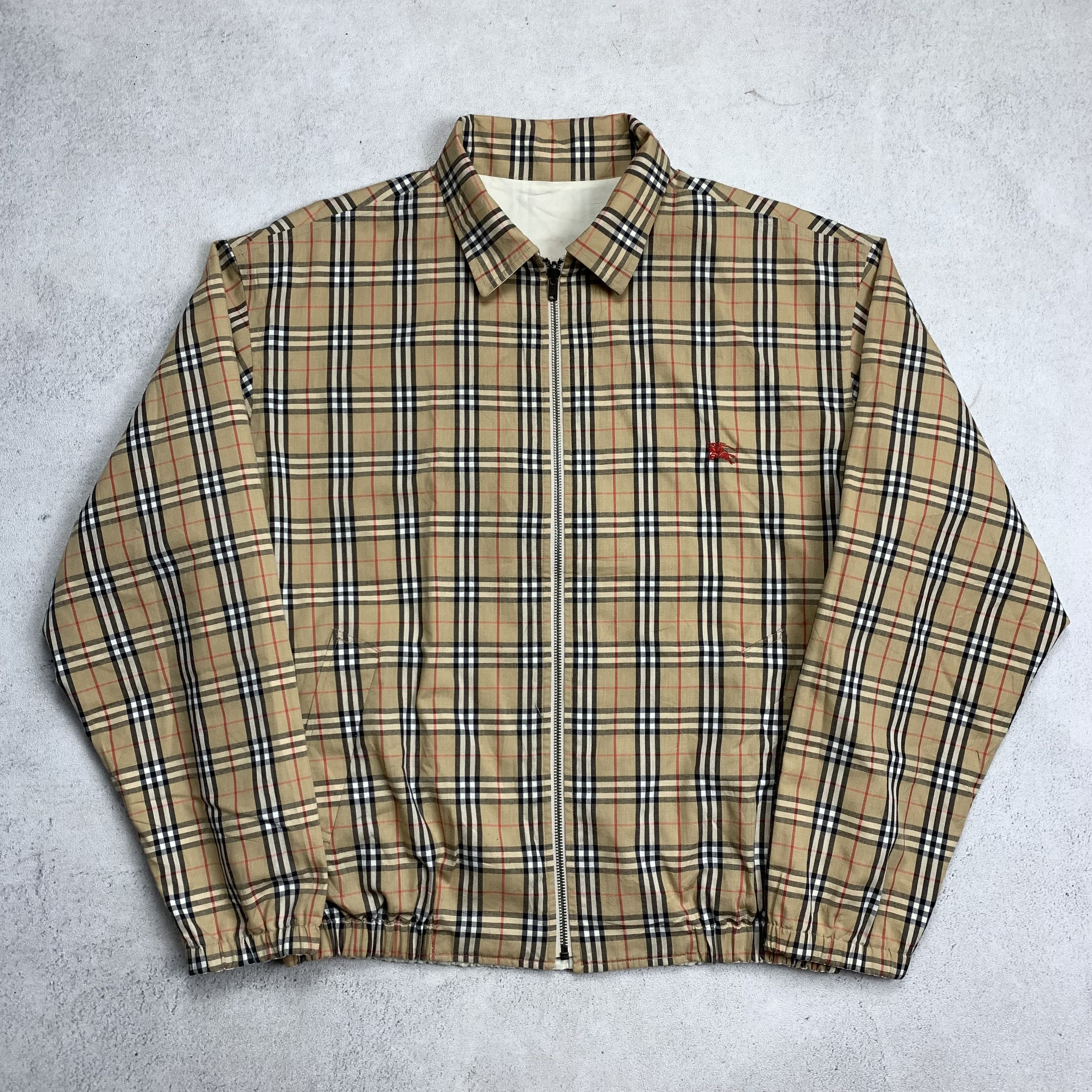 Burberry Vintage Reversible Burberry Nova Check Jacket Size US S / EU 44-46 / 1 - 1 Thumbnail