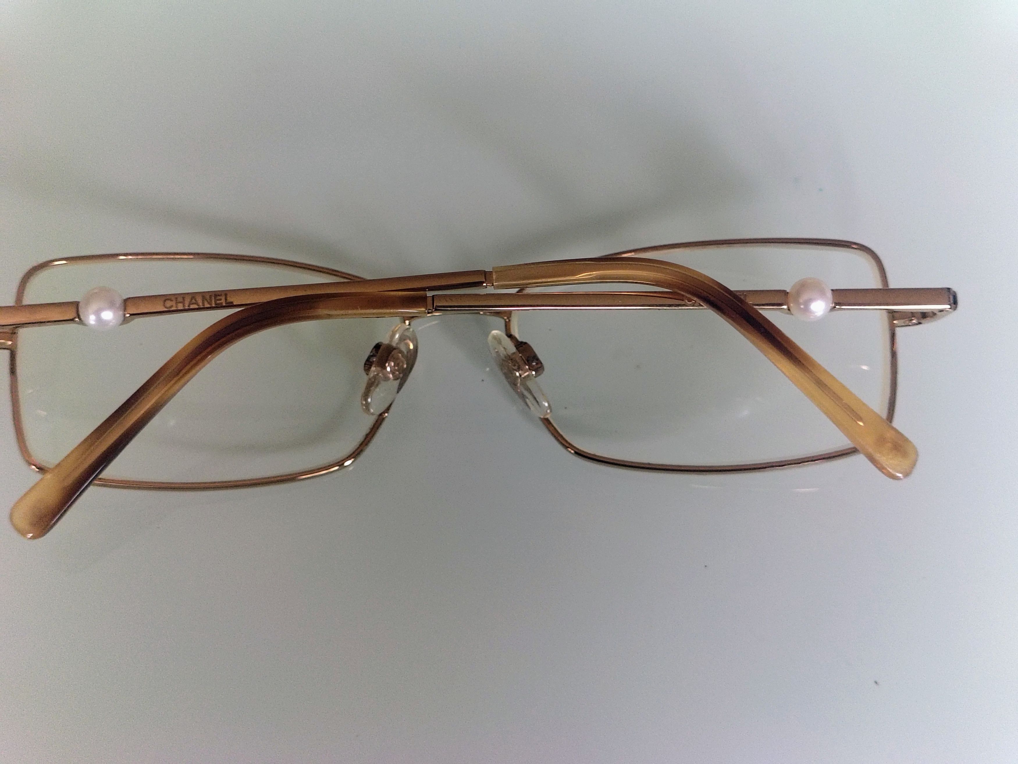 Chanel Chanel 2141 Titanium Pearl Collection Glasses Eyeglasses Size ONE SIZE - 8 Thumbnail