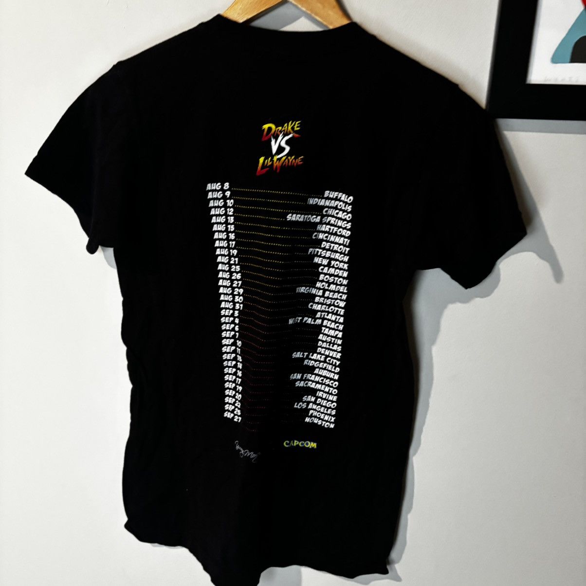 Band Tees 2014 Drake Vs. Lil Wayne Tour Official Merch Double Sided Size US S / EU 44-46 / 1 - 3 Thumbnail