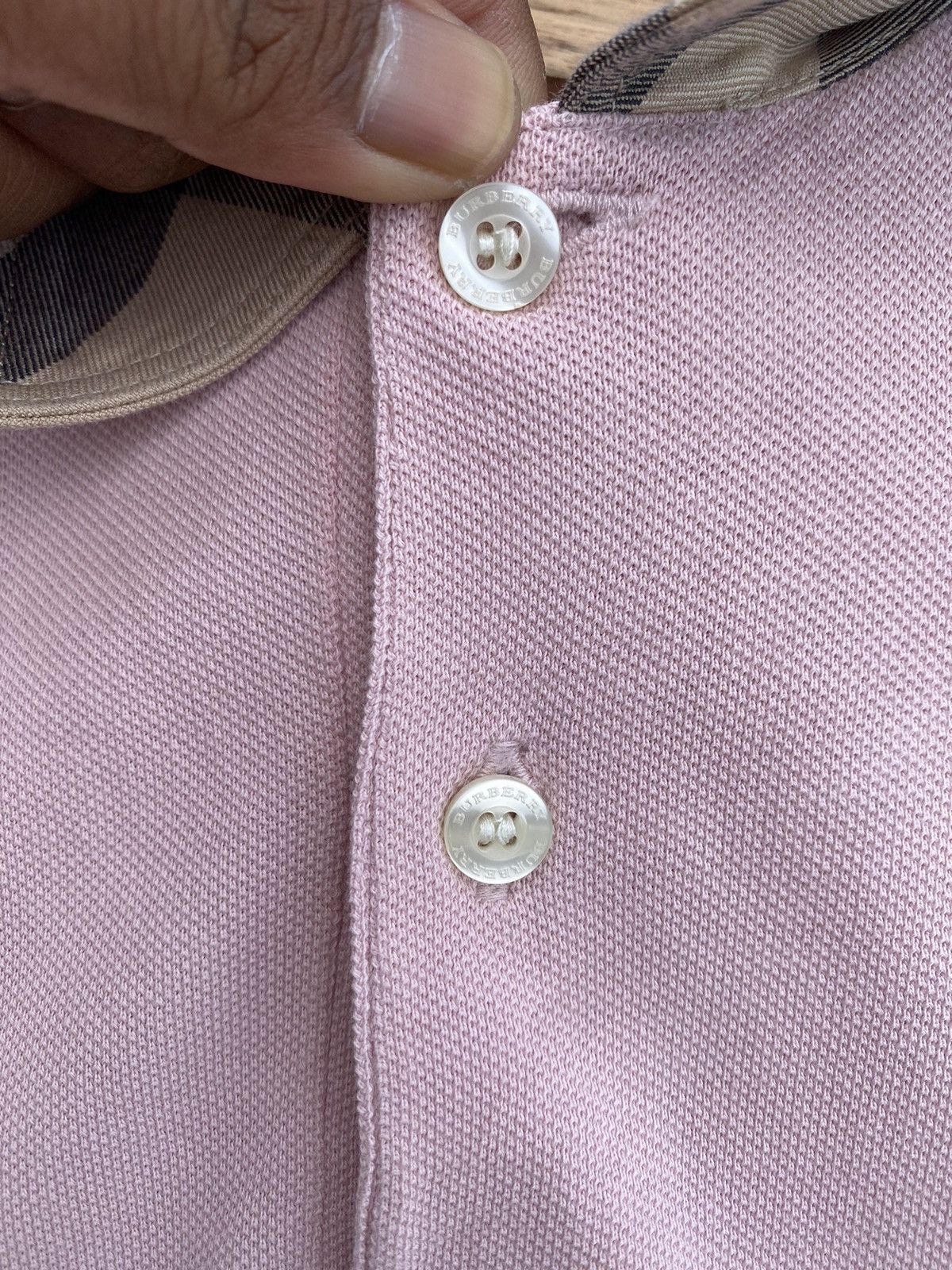 Burberry Rare Vintage Burberry Collar Nova Check Shirt Size US S / EU 44-46 / 1 - 12 Thumbnail