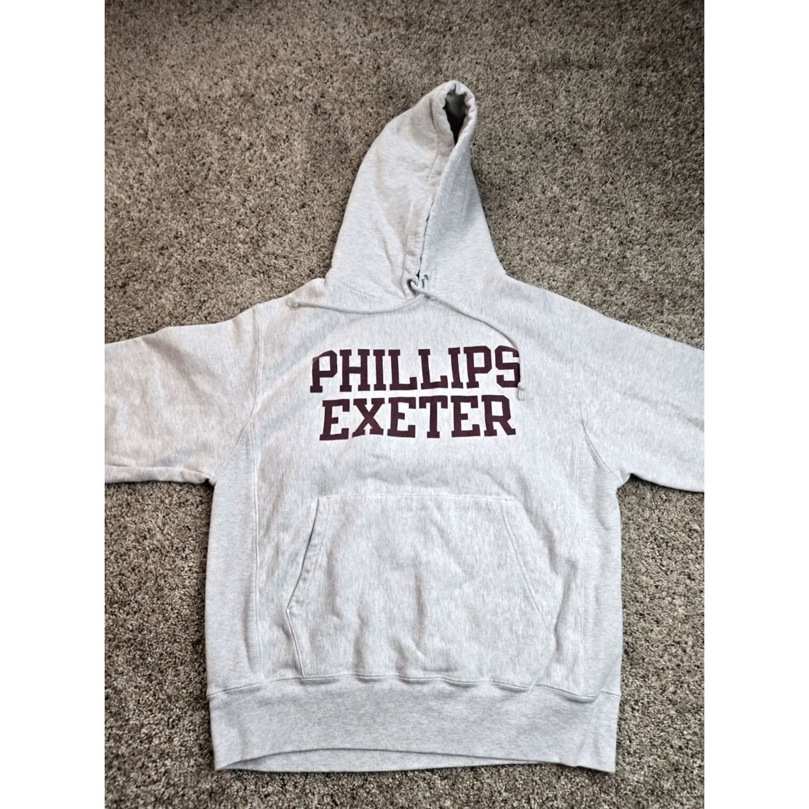 Champion Phillips Exeter Champion Reverse Weave Hoodie Mens Gray Medium Size US M / EU 48-50 / 2 - 3 Thumbnail