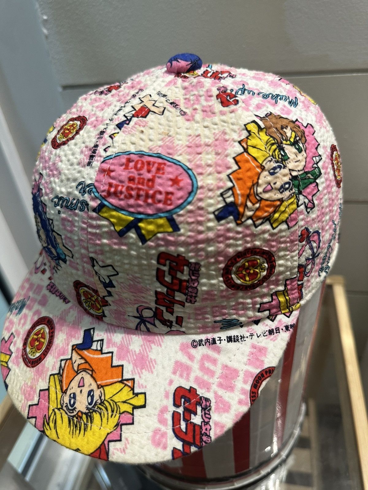 Anime Vintage 1980 Sailor Moon Short Brim Hats Made in Japan Size ONE SIZE - 4 Thumbnail