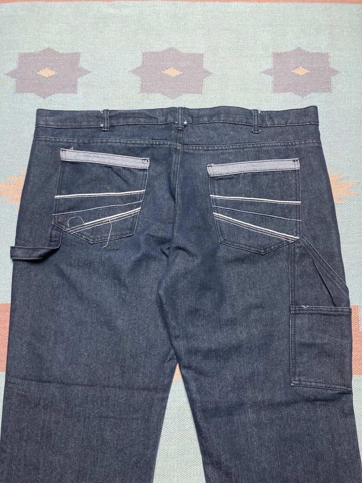 Southpole × Vintage y2k super baggy jeans carpenter massive wide skater 46x31 Size US 44 / EU 60 - 3 Thumbnail