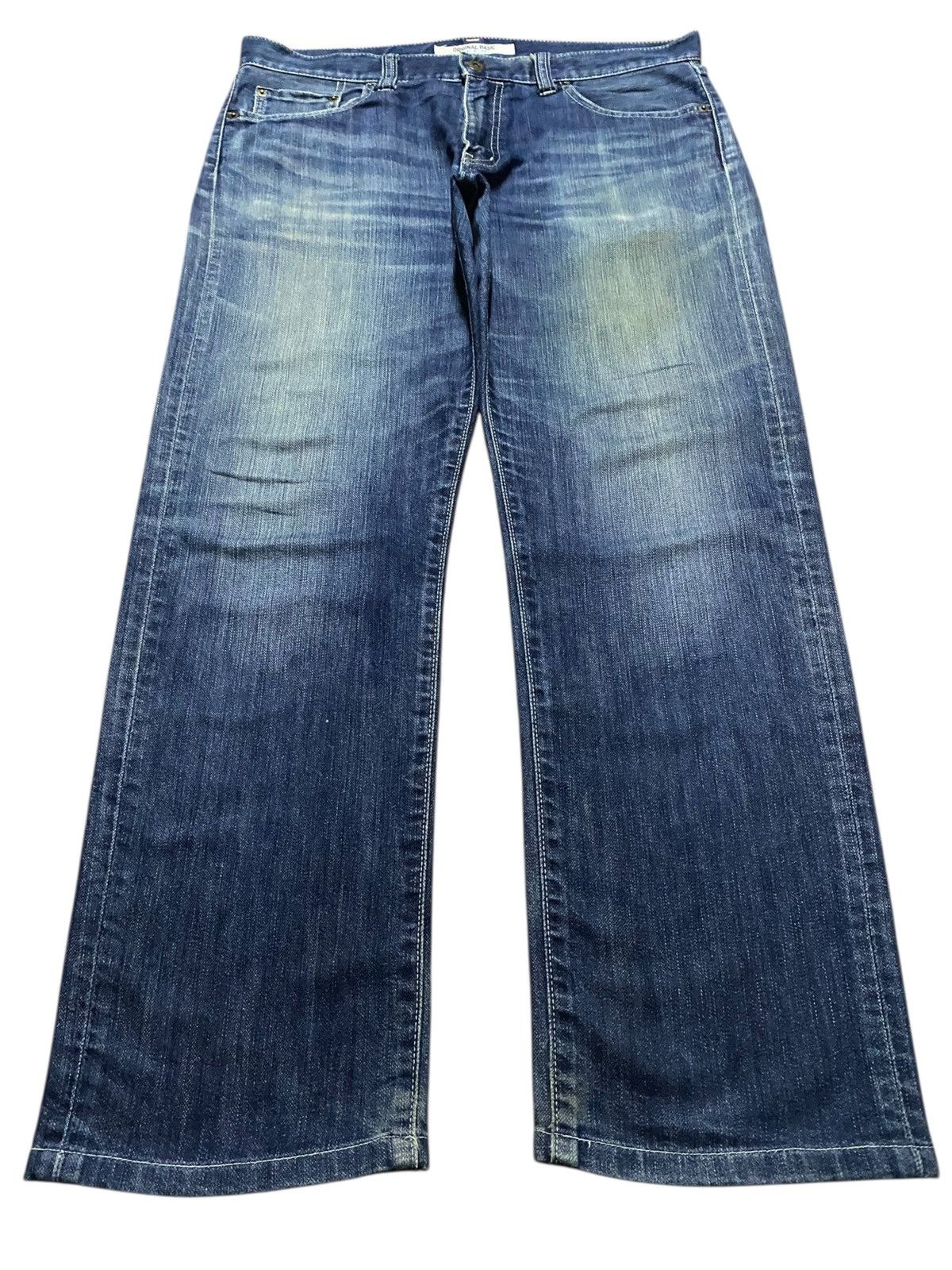 Christophe Lemaire Vintage Japanese Brand Uniqlo Light Weight Fade Wash Loose Size US 36 / EU 52 - 1 Thumbnail