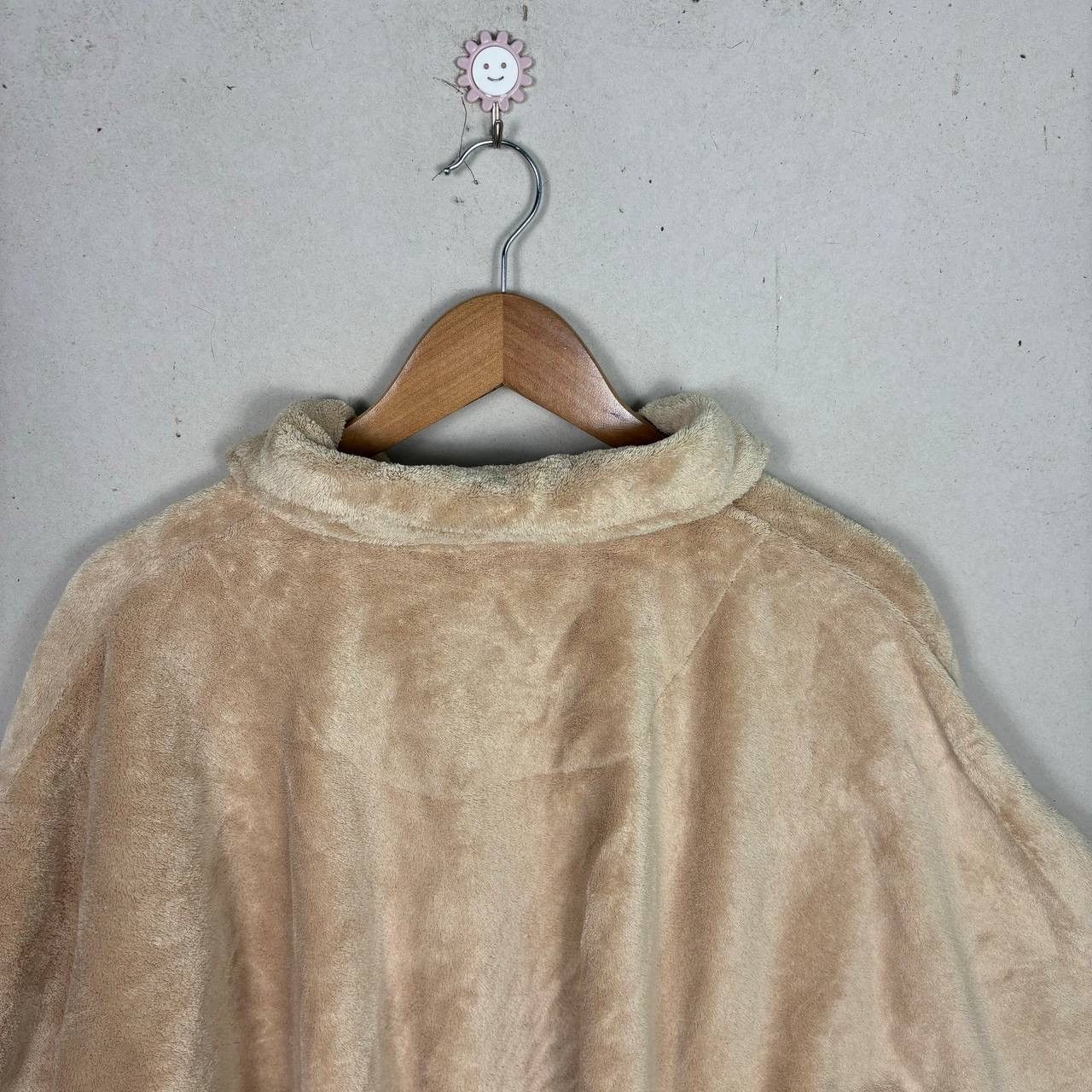 Cloak Vintage Wool Fur Poncho Cloaks Capes Brown Size US M / EU 48-50 / 2 - 3 Thumbnail