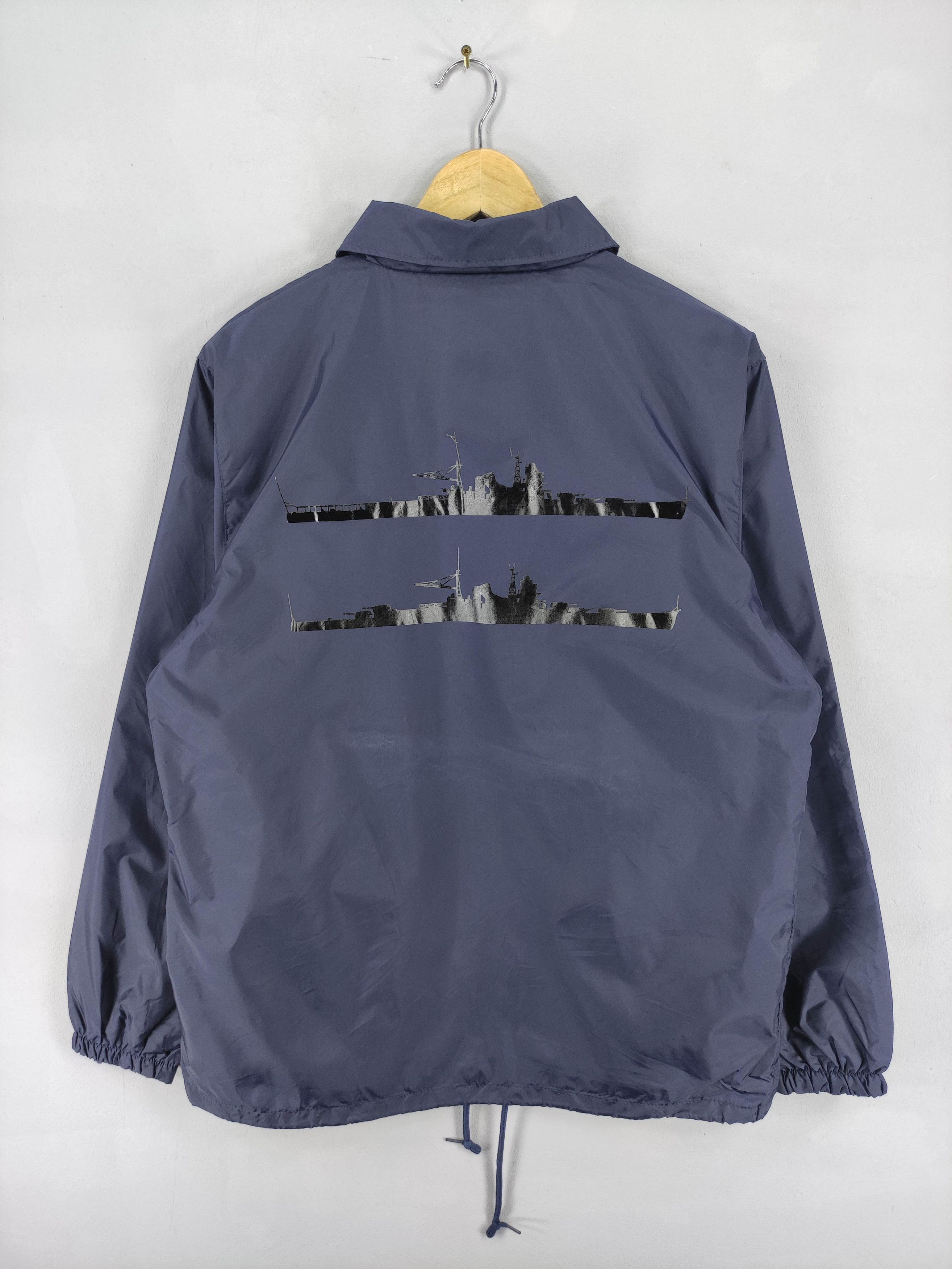 Japanese Brand Vintage Kan Colle WinBreaker Jacket Snap Button Size US M / EU 48-50 / 2 - 9 Thumbnail